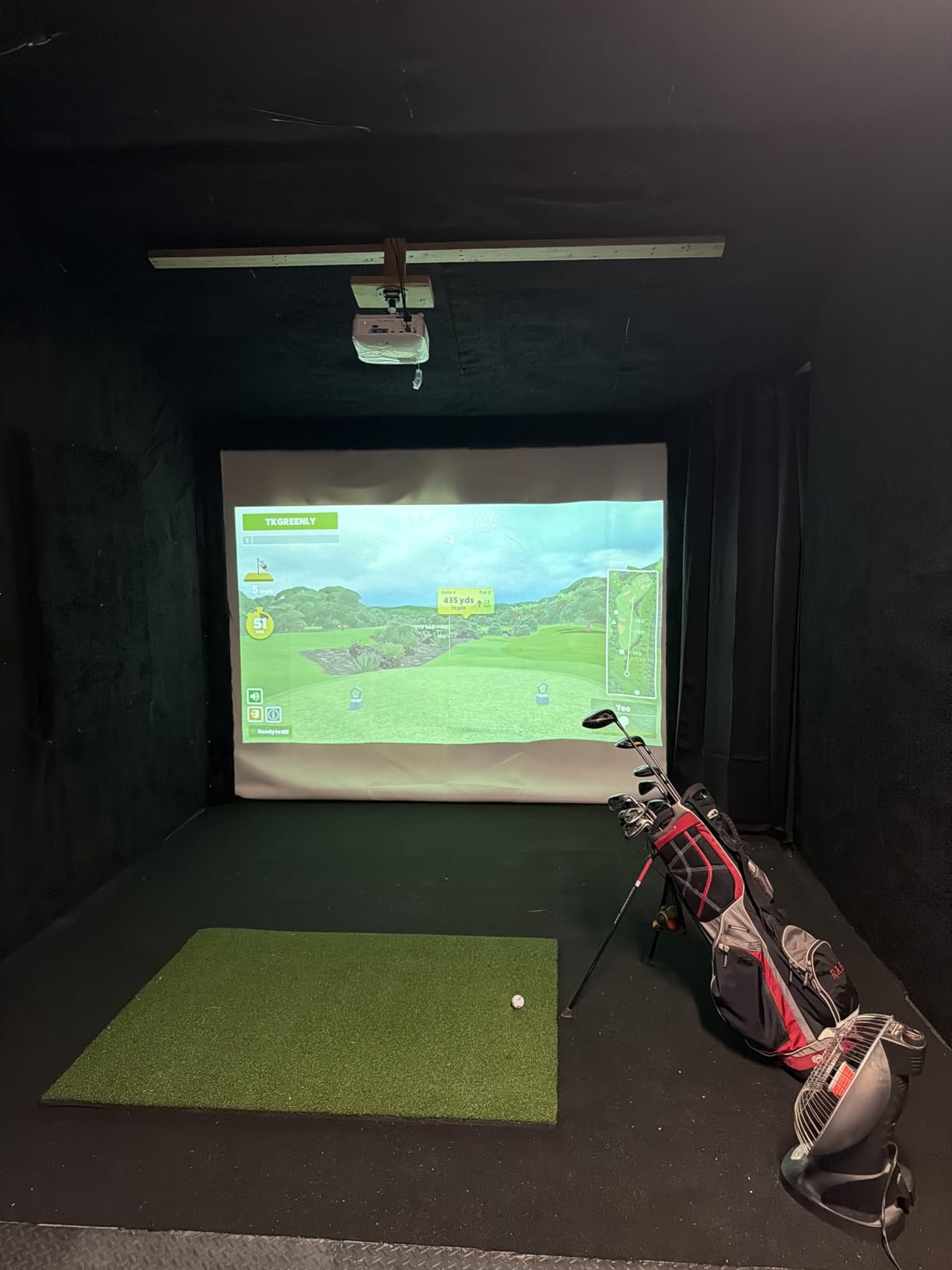 Bltend Golf Mat 36mm: 5x4ft/6x4ft Golf Hitting Mat Practice Outdoor Indoor customer photo 2