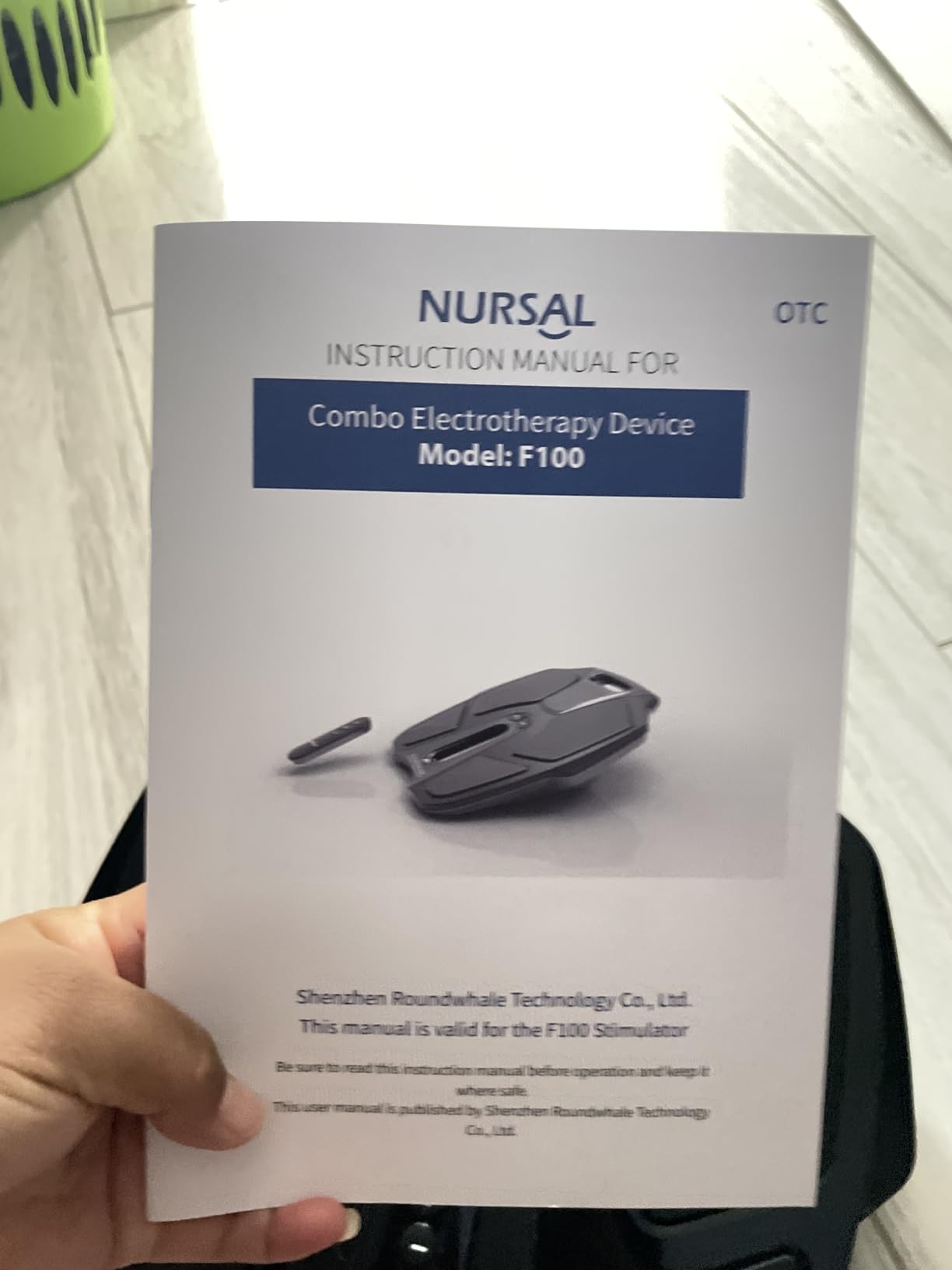 NURSAL TENS EMS Foot Massager for Neuropathy, Foot Nerve Muscle Stimulator Pro, Circulation and Body Pain Relief with TENS Unit Muscle Stimulator Pads, Electric Feet Legs Blood Circulation Machine customer photo 2