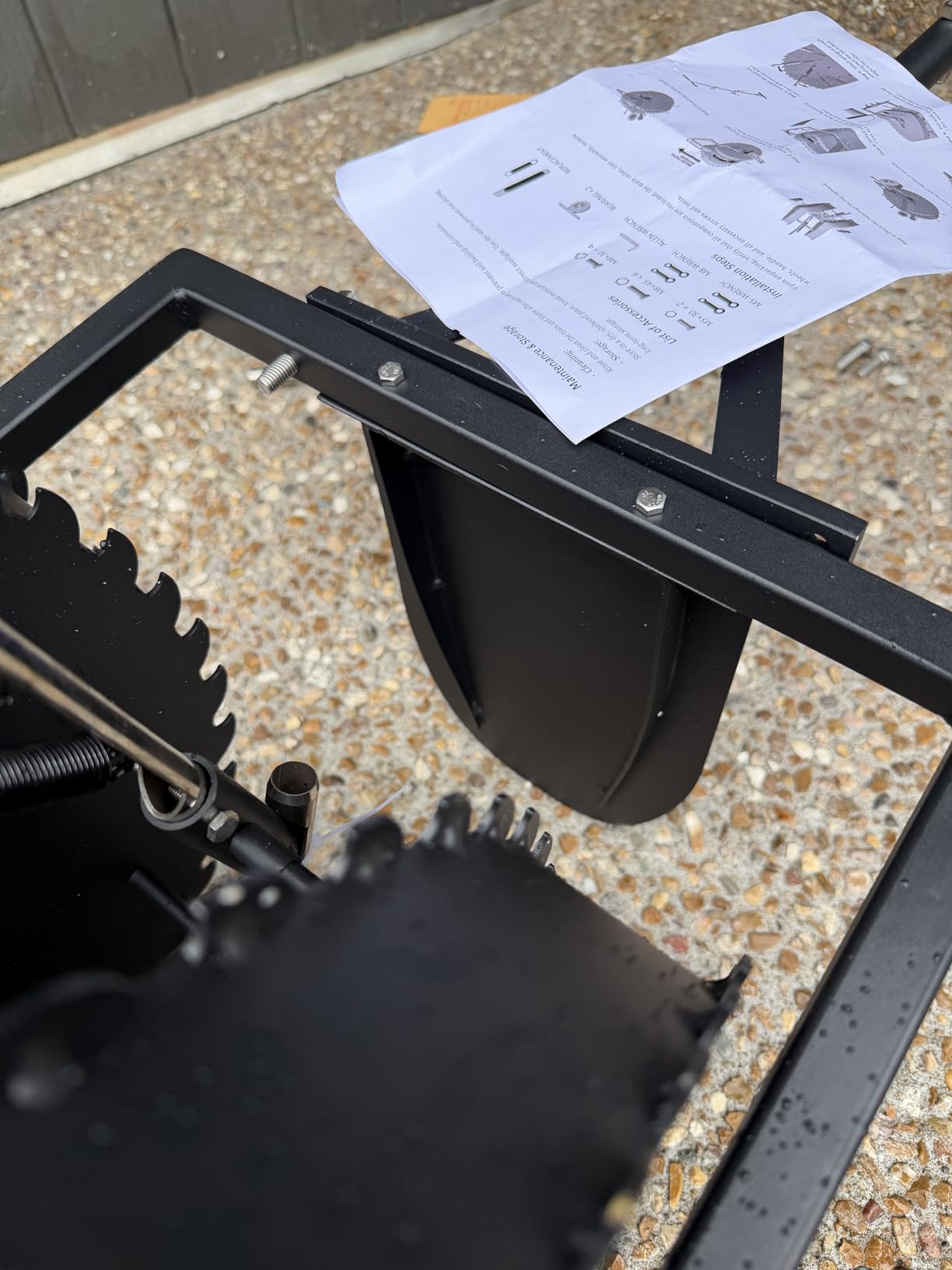 Patented Rolling Lawn Aerator Manual Coring Tool Compacted Soil Loosening customer photo 1