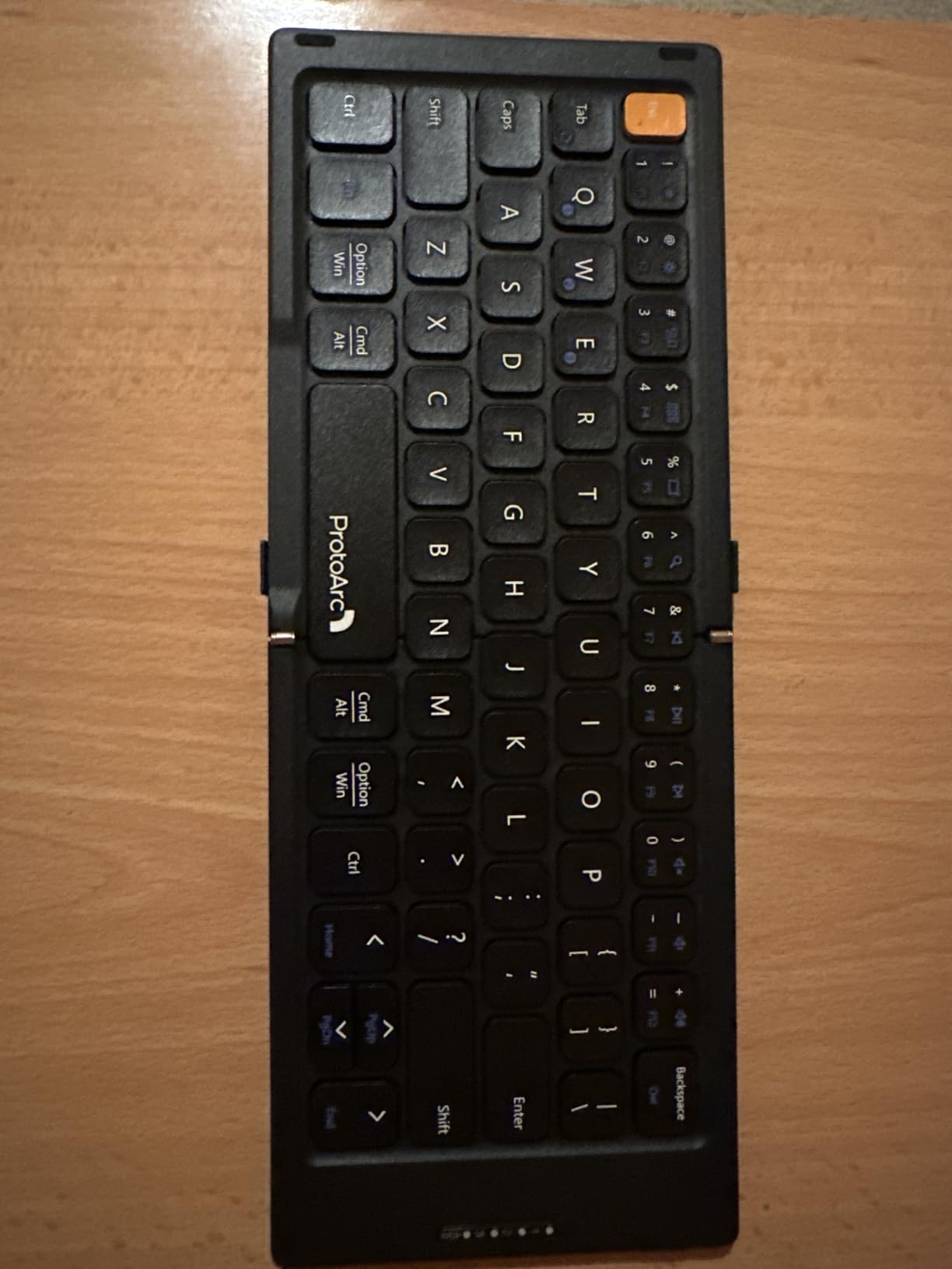 ProtoArc XK04 Foldable Compact Keyboard for Phone and Tablet, Black customer photo 2