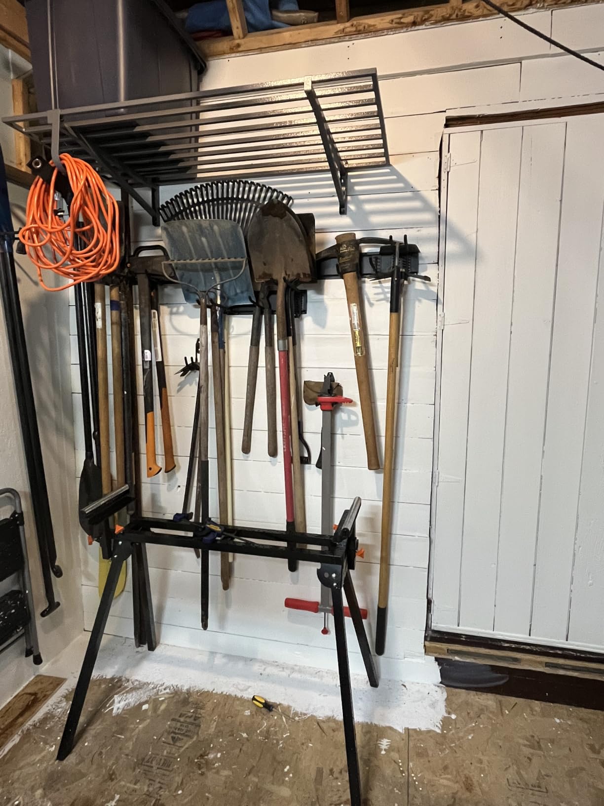 PIYILO 48 in Garage Tool Organizer Wall Mount, Adjustable Tool Storage Rack customer photo 1