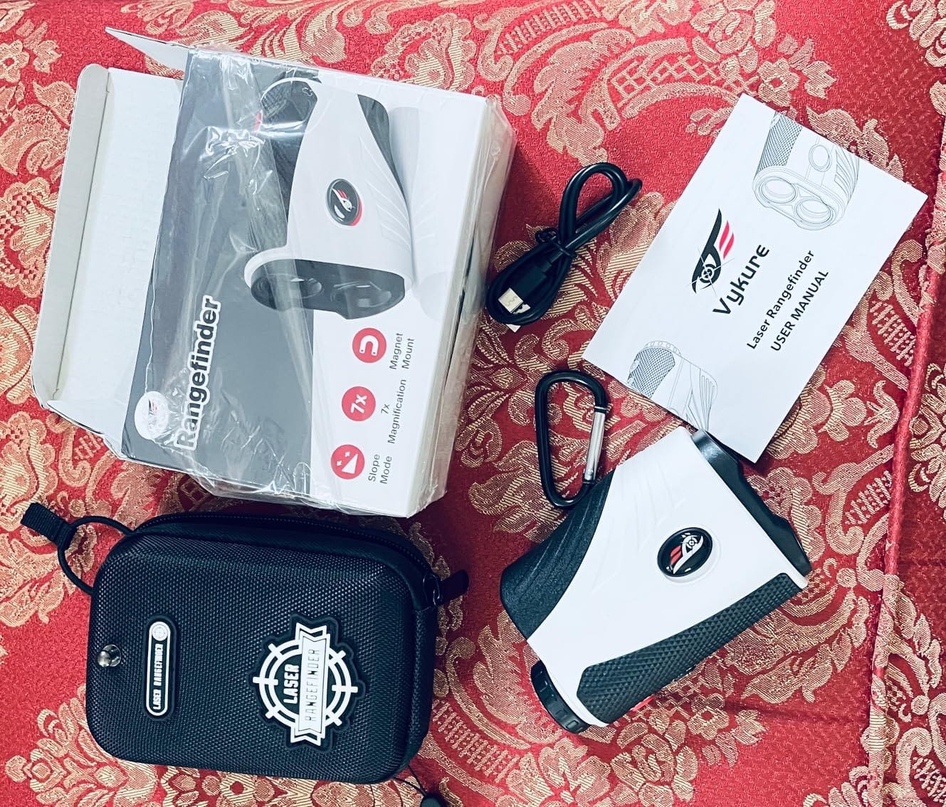 Golf Rangefinder with Slope On/Off - 1200 Yards 7X Magnification customer photo 1