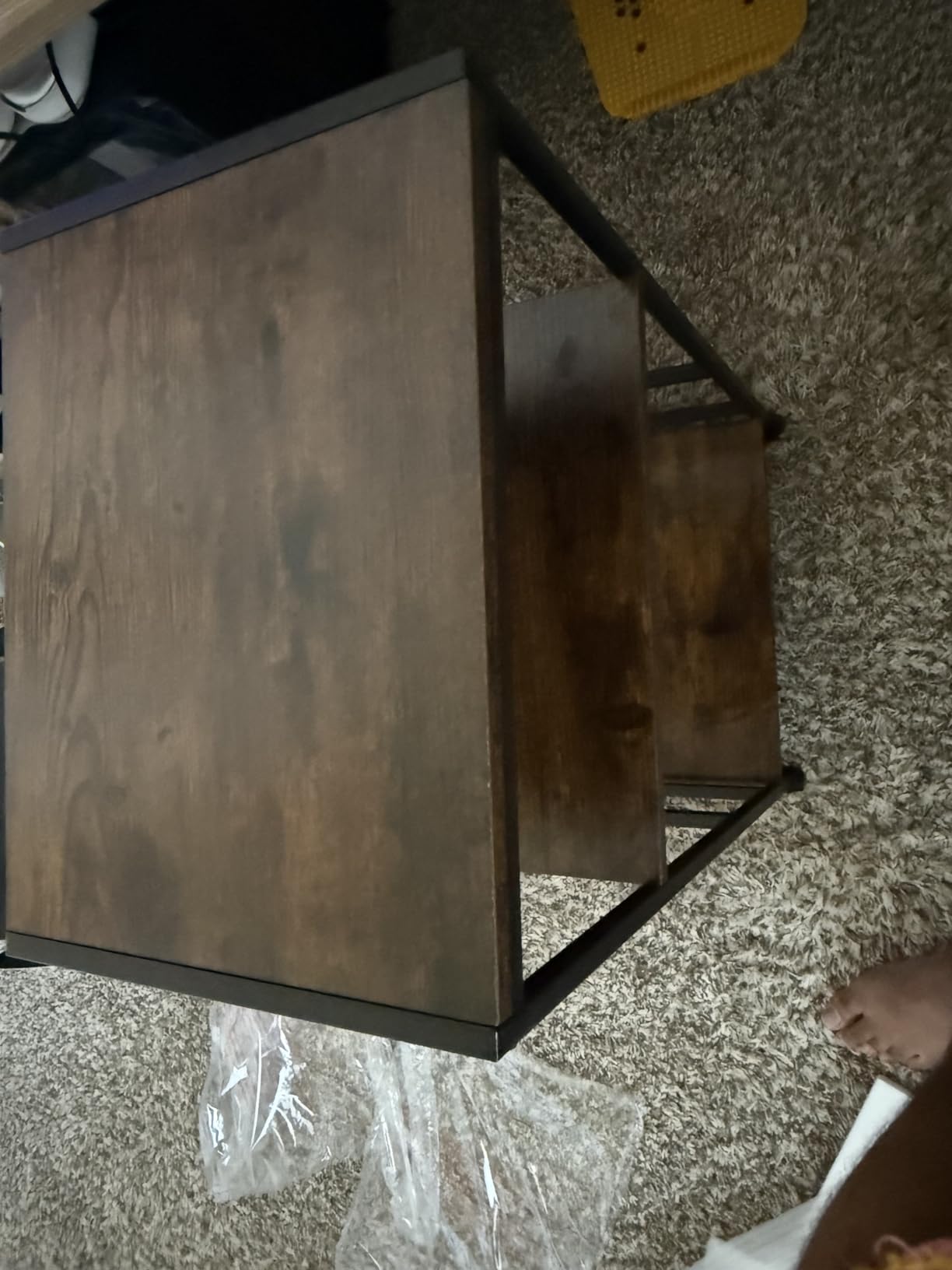 3-Tier Record Player Stand, with Storage, 28