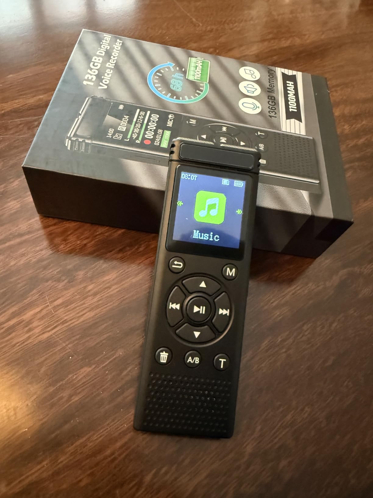 Tonfarb 136GB Digital Voice Recorder with Playback,9775 Hours Audio Record customer photo 2