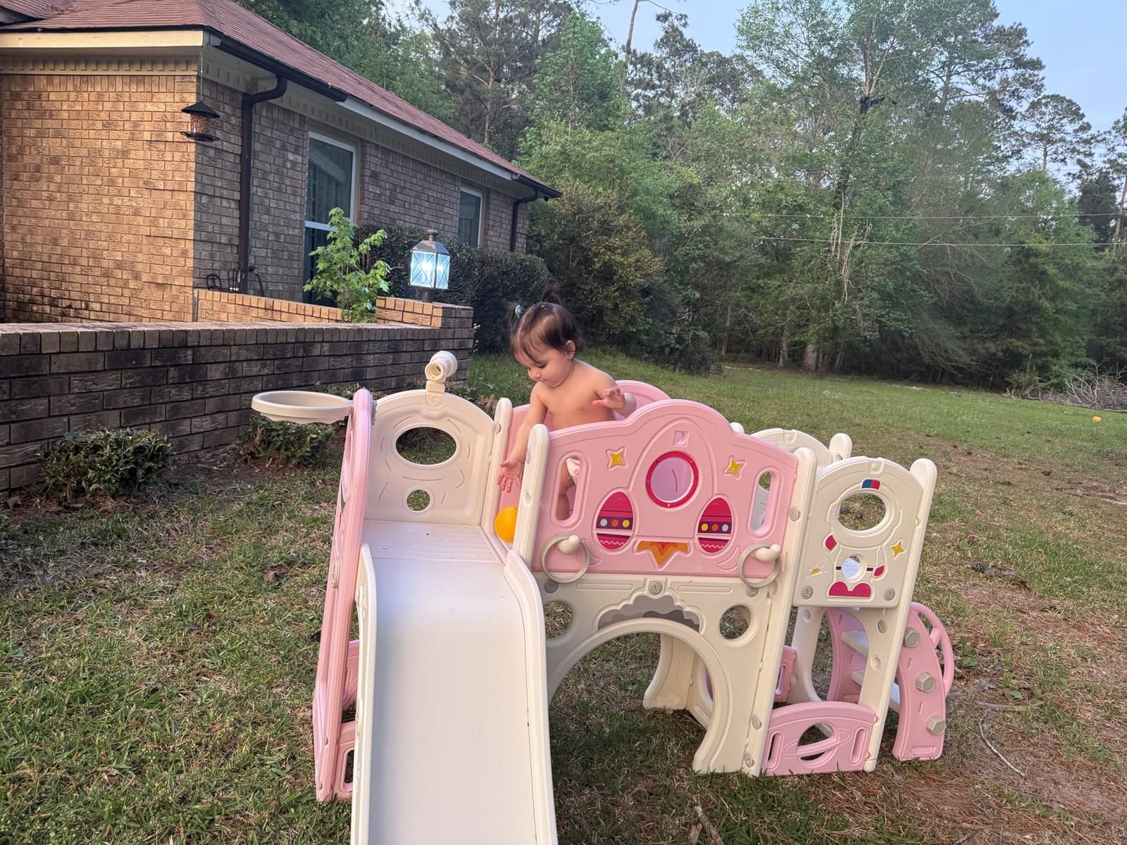 NYEEKOY 9 in 1 Toddler Slide and Outdoor Playset, Toddler Playground customer photo 1