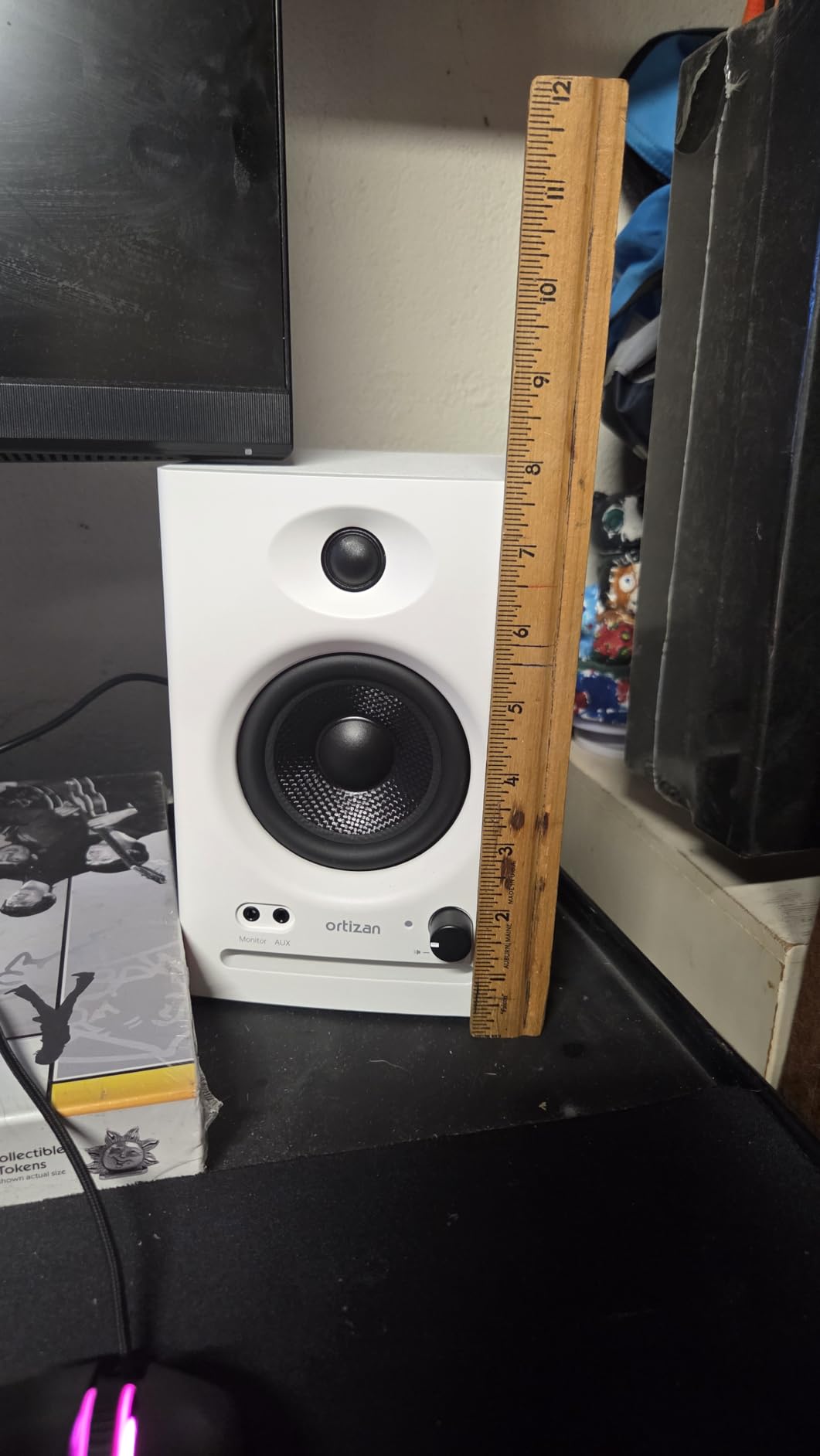 Ortizan C7 Powered Studio Monitors Pair with Bluetooth 5.3, Black customer photo 2