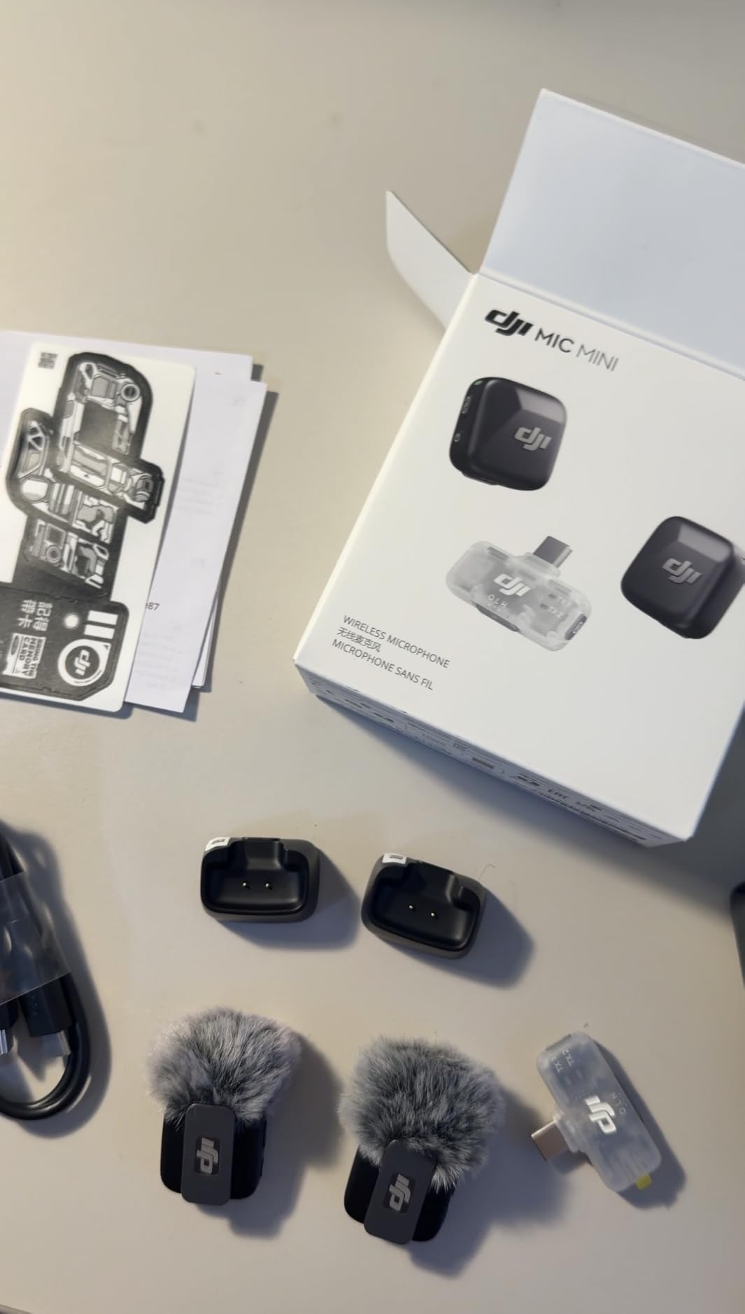 DJI Mic Mini (2 TX + 1 RX + Charging Case), Ultralight, Detail-Rich Audio customer photo 2