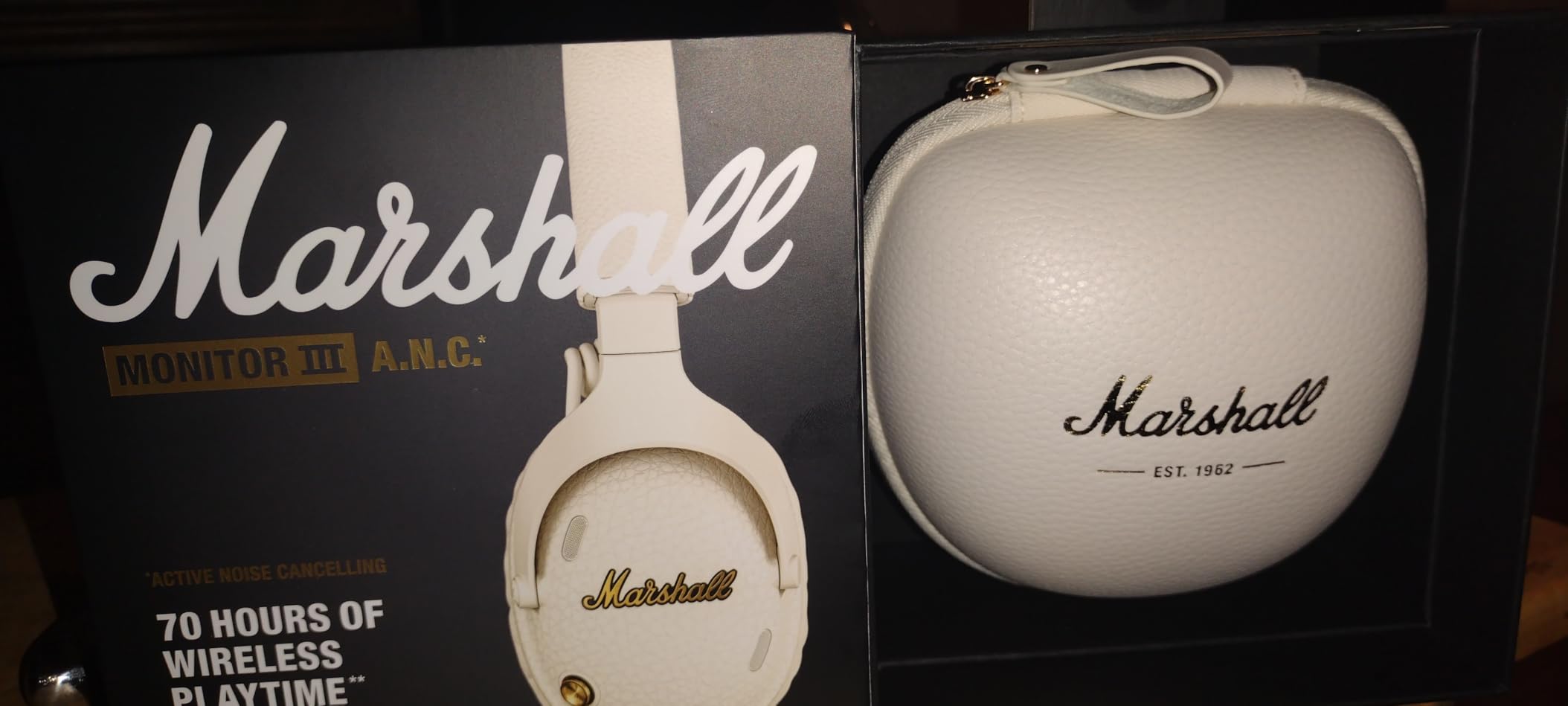 Marshall Monitor III ANC Wireless Over-Ear Headphones - Black customer photo 2