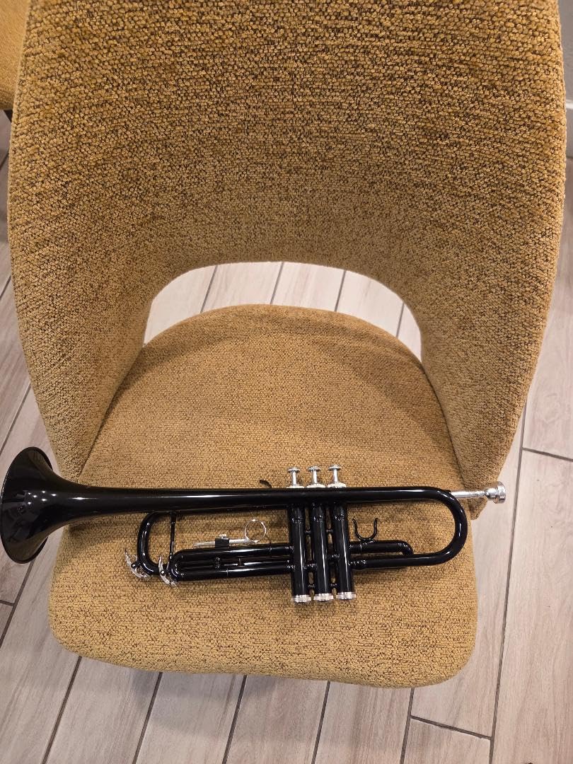 CAHAYA Bb Trumpet Instrument Brass Student Trumpet Trompeta Set Gold customer photo 1