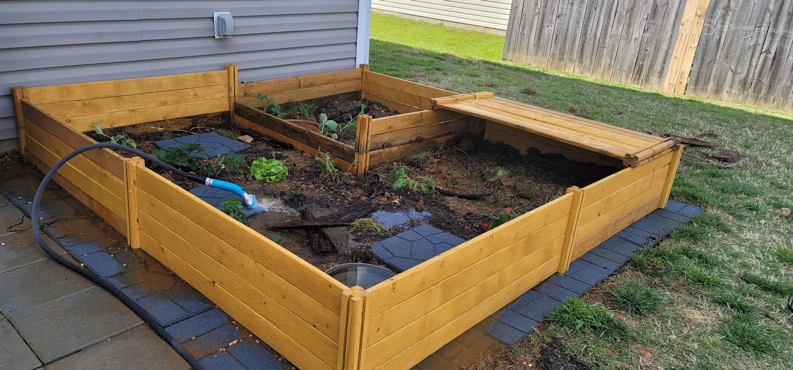 Greenes Fence Premium Cedar Raised Garden Bed, 2' x 4' x 10.5