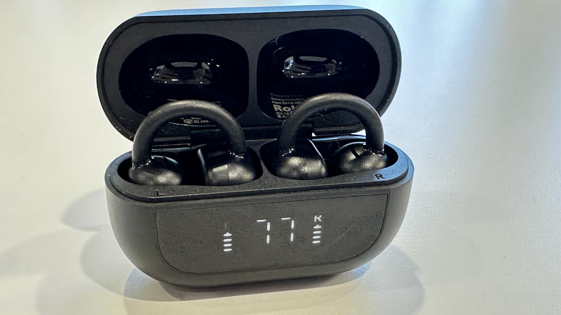 TOZO OpenEarRing Open Ear Earbuds 40H Bluetooth 5.4 Lightweight Comfort customer photo 2