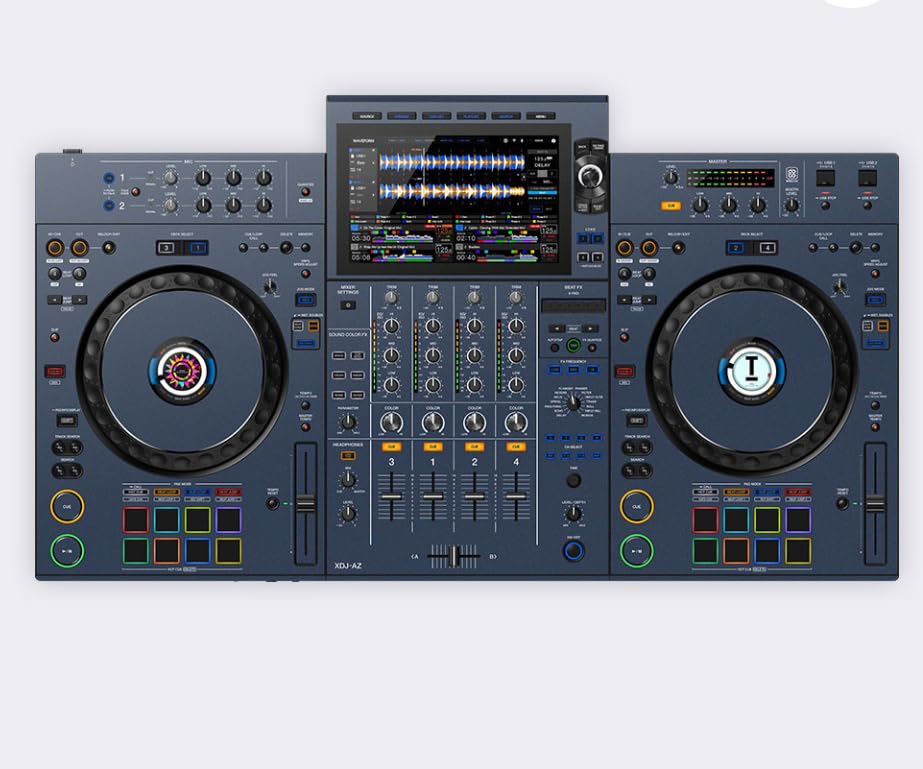 Pioneer DJ XDJ-AZ Professional 4-Deck All-in-One DJ System, 10.1-Inch Touchscreen, Built-in Wi-Fi, SonicLink Wireless Tech, Performance Pads & Beat FX – XDJAZ customer photo 1