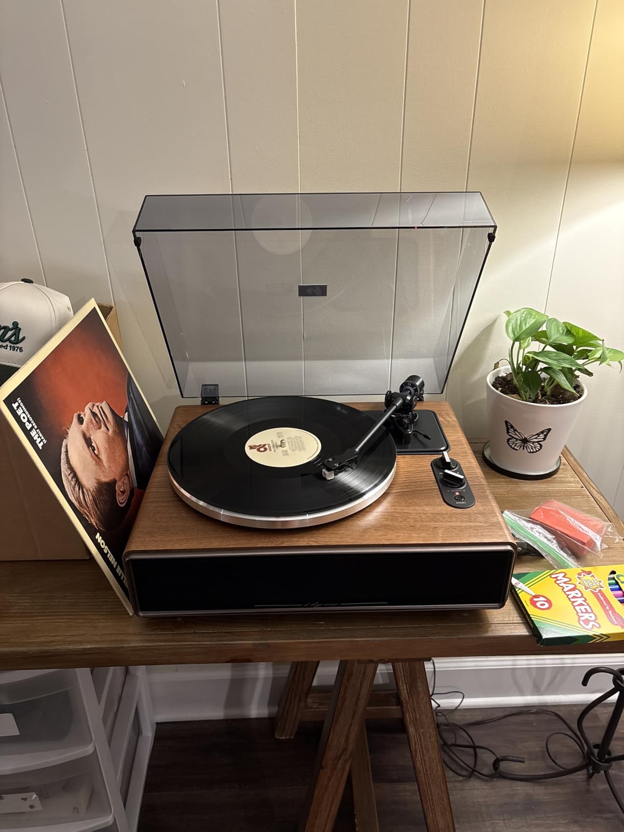 1 BY ONE High Fidelity All-in-One Record Player, Vinyl Turntable customer photo 1