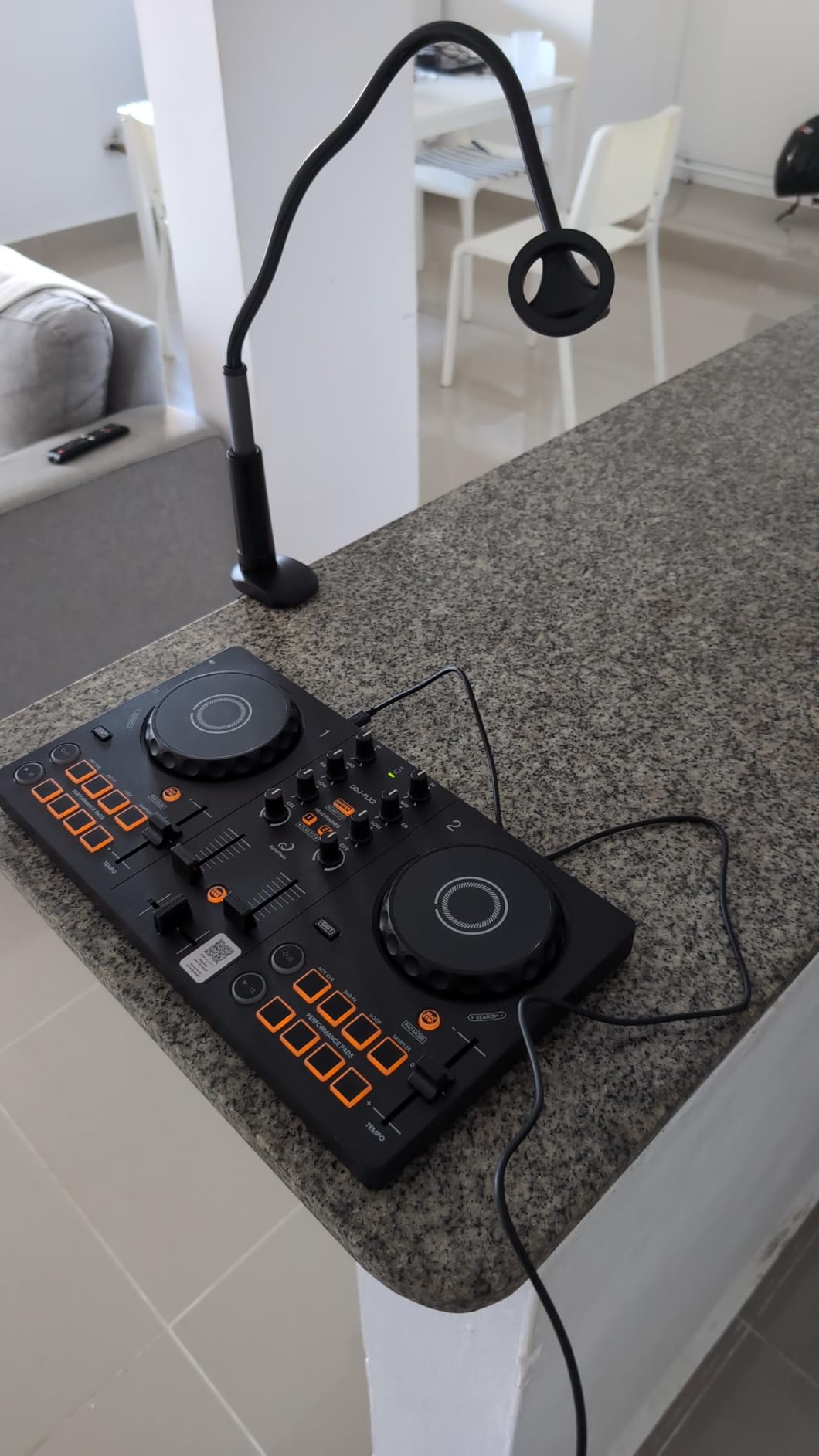 AlphaTheta DDJ-FLX2 Compact 2-Channel DJ Controller, Smart Fader, USB-C | Start DJing faster with an included DJ course, streaming support, and beginner-friendly mixing features customer photo 2