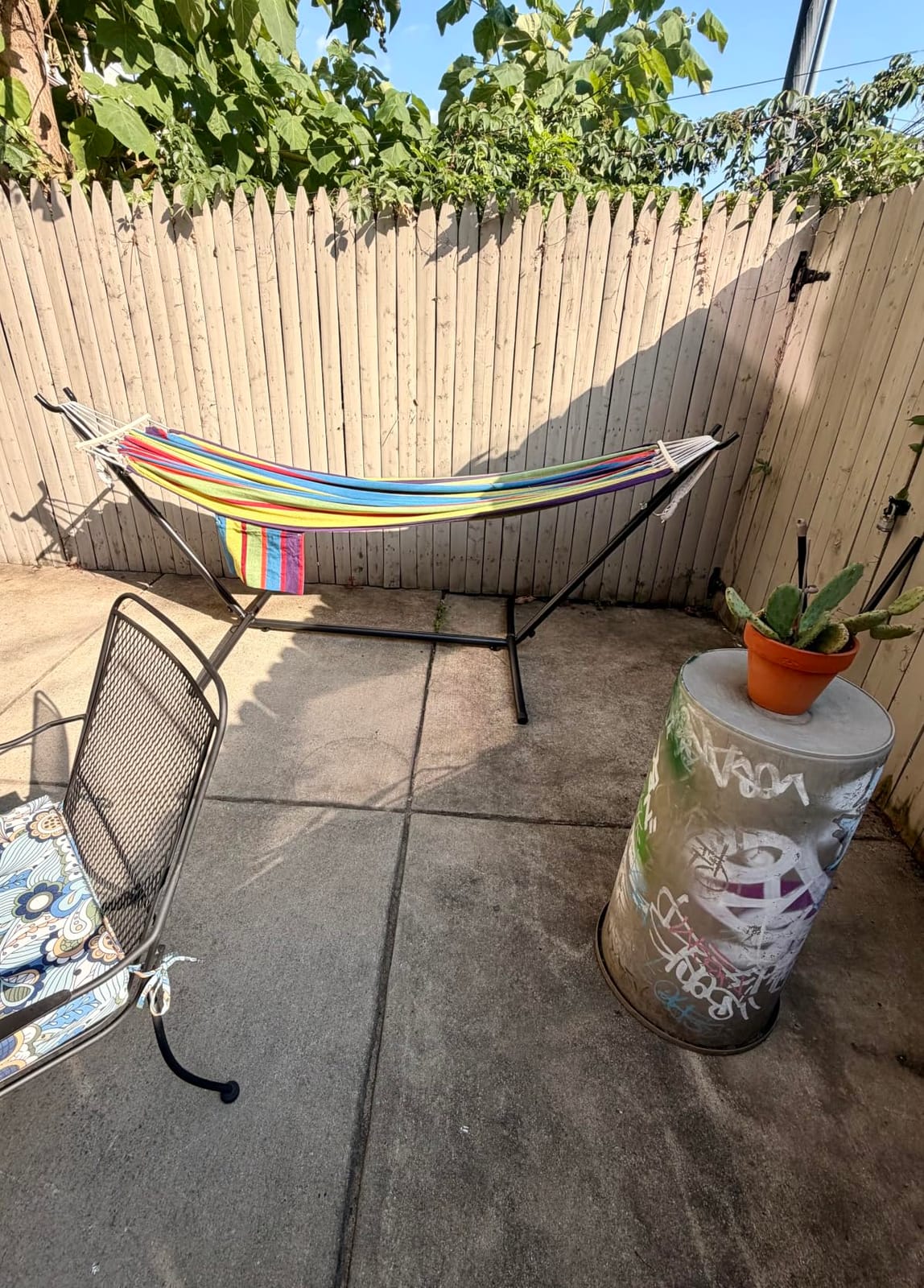 GAFETE Double Hammocks with Stand for Outside, Max 600lbs, (Classic Red) customer photo 2