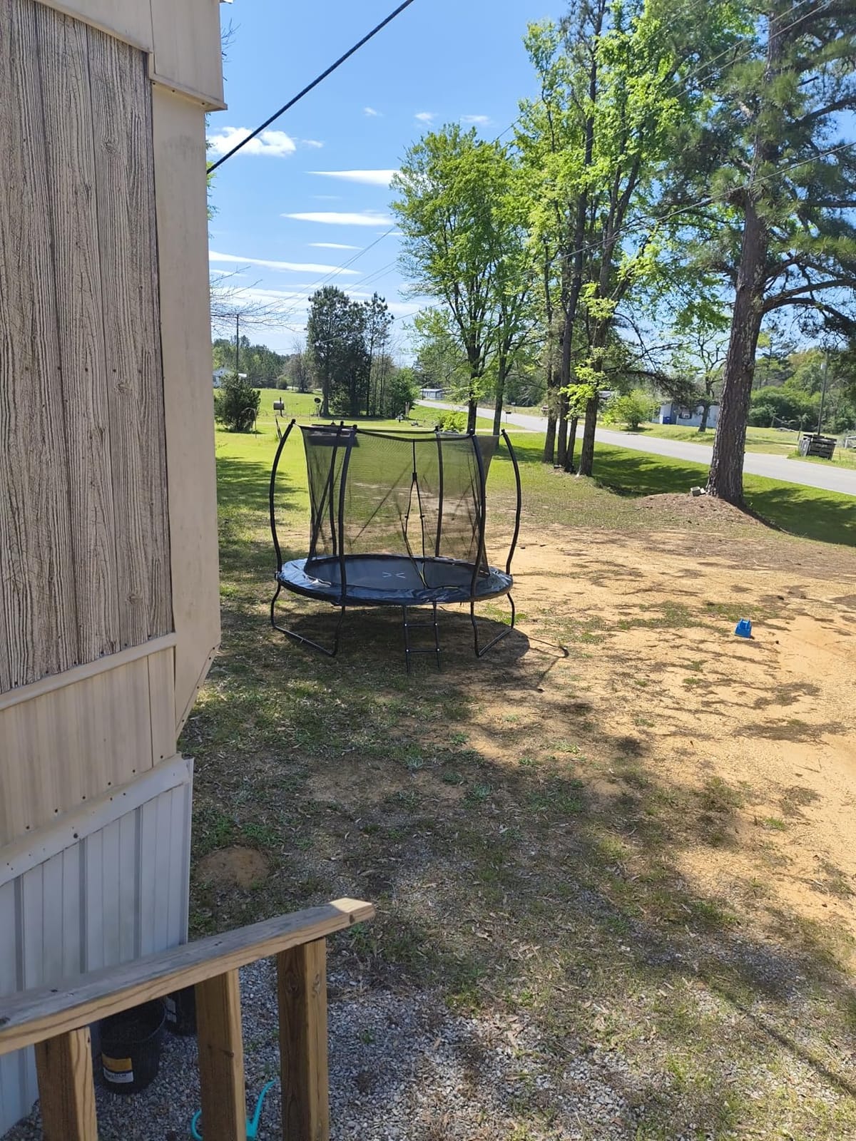 YUMPIE 8FT 10FT 12FT 14FT 16FT Quick-Connect Outdoor Trampoline with Ladder customer photo 1