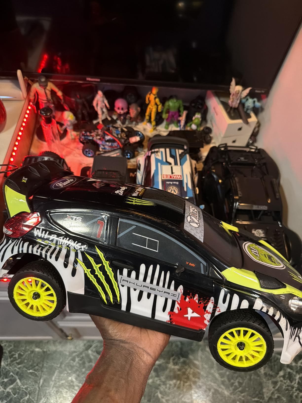 RIAARIO 1/10 Brushless RC Cars, 50 MPH Rally Car, 4WD, Waterproof, 8+ Ages customer photo 1