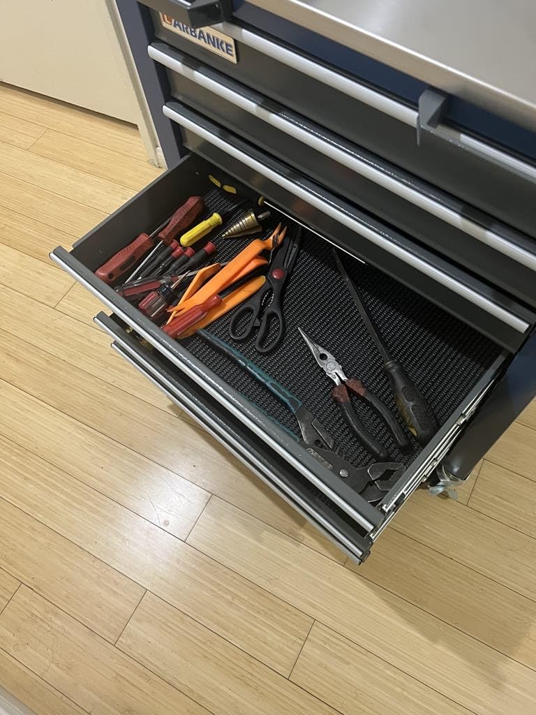 LARBANKE 7-Drawer Rolling Tool Chest with Wheels&Foot Pads,Bluetool Cabinet customer photo 2