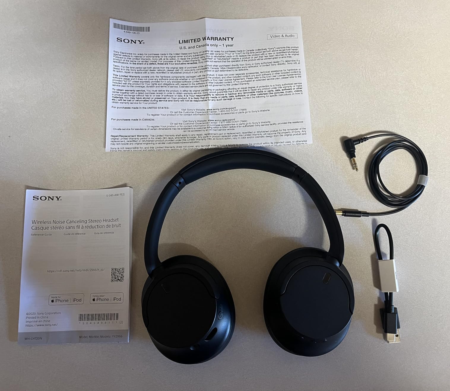 Sony WH-CH720N Wireless Noise Cancelling Over-Ear Headphones, Pink customer photo 2