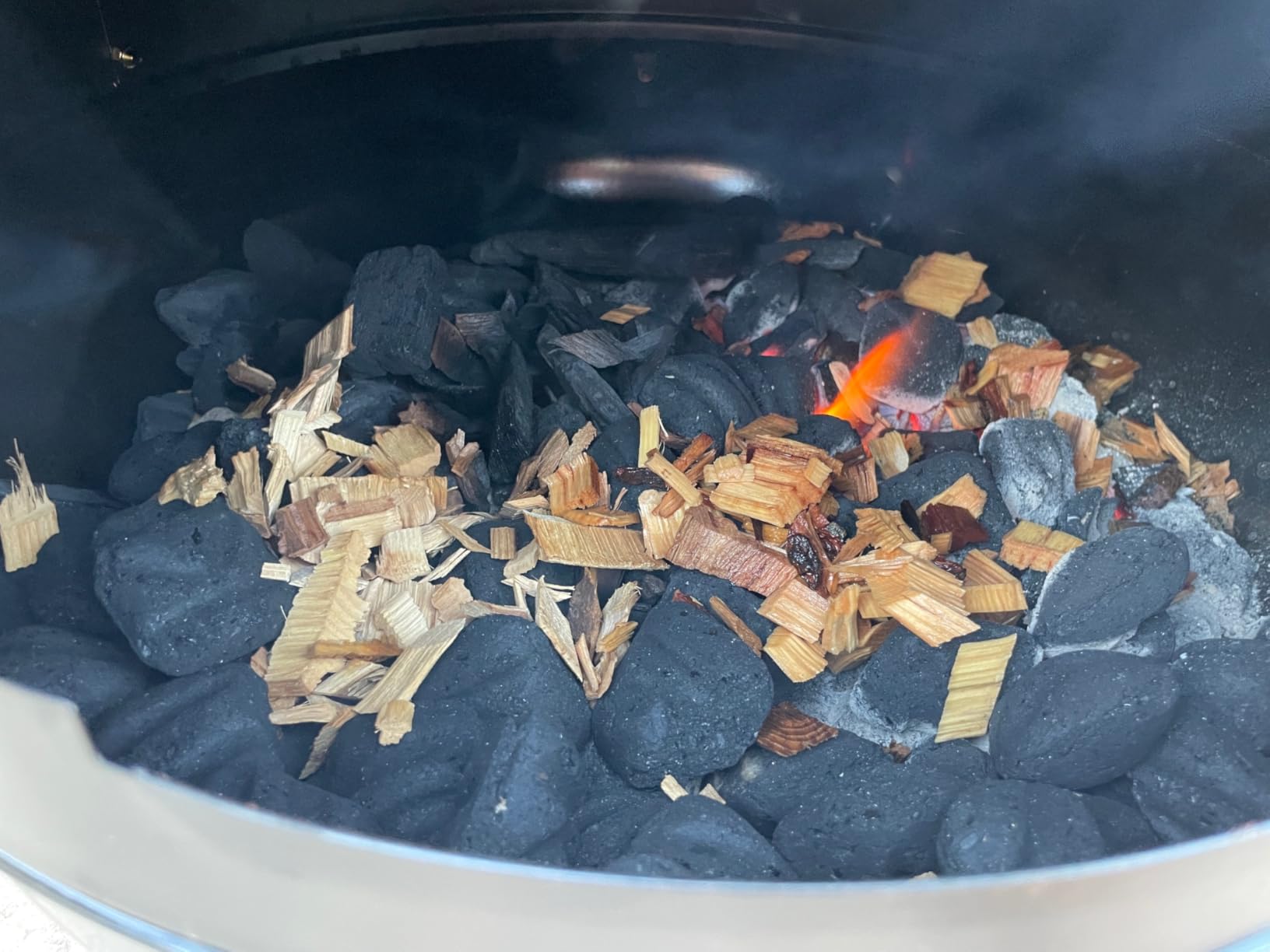 BBQ Charcoal Smoker for Meat: 16 Inch Heavy Duty 4 In 1 BBQ Charcoal Grills customer photo 1