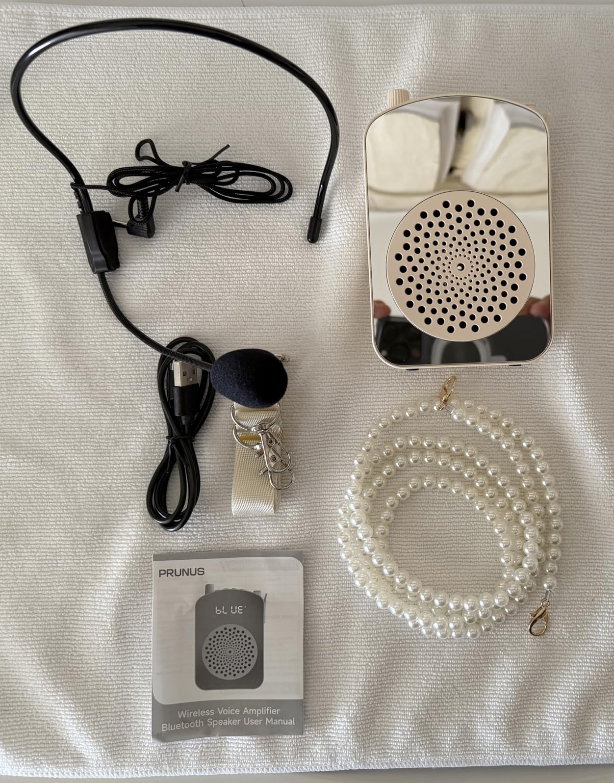 PRUNUS A10 Voice Amplifier Wireless with Lavalier Microphone customer photo 1