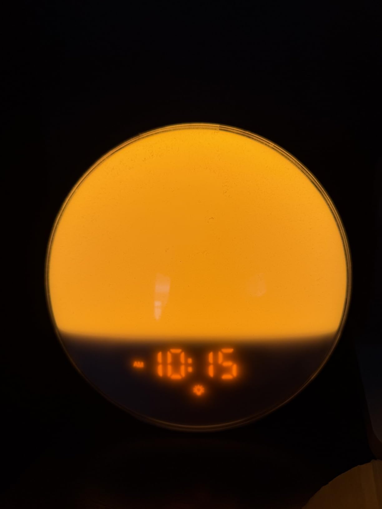 Smart Sunrise Alarm Clock with No Signup APP Control & Wake-Up Light, 4 Alarms, Sound Machine, FM Radio, Wireless Speaker, White customer photo 1
