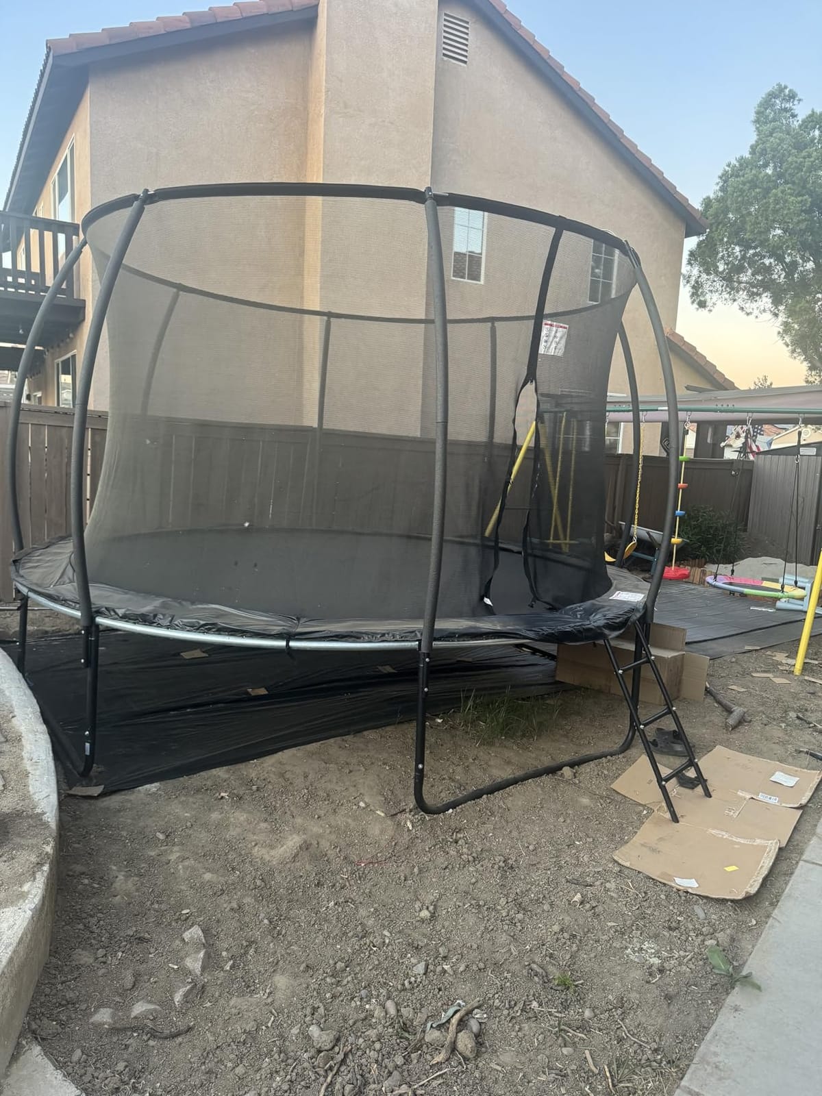 ALTLER Trampoline 12FT 14FT Enclosure Net Outdoor Jump for Kids and Adults Round ASTM Approved Heavy-Duty Bounce Mat with Enhanced Weight Capacity customer photo 1