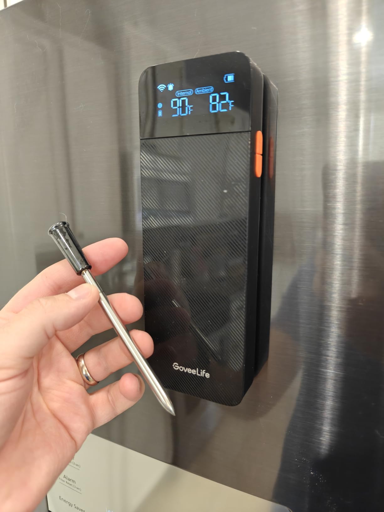 GoveeLife Smart Wireless Meat Thermometer Digital 4 Probes with App Alarm customer photo 1
