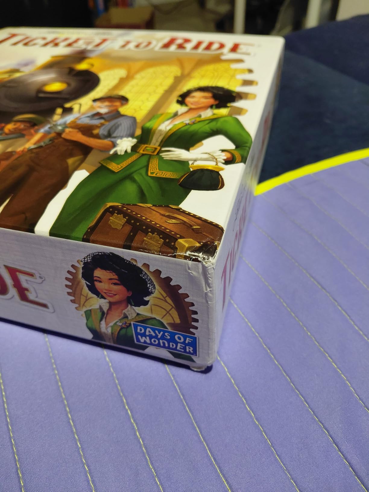 Asmodee Ticket to Ride Board Game (2025 Refresh) - A Cross-Country Train Adventure for Friends and Family, Strategy Game for Kids & Adults, Ages 8+, 2-5 Players, 30-60 Minute Playtime customer photo 1