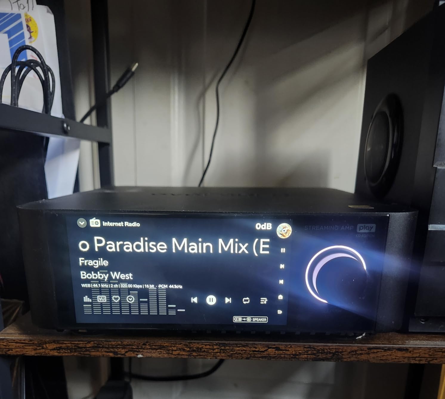 Eversolo Play | Music Streamer with DAC & Amplifier 60W×2ch(8Ω) / 110W×2ch(4Ω) | 5.5