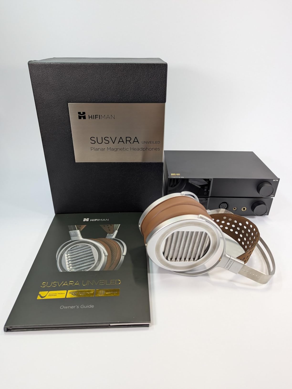 TOPPING DX5 II Hi-Res DAC & Headphone Amp Combo – Dual ES9039Q2M, X-Hybrid Amp, 10-Band PEQ, LDAC Bluetooth 5.1, 4.4mm Balanced & 6.35mm Headphone Output, Preamp Mode, 12V Trigger (Black) customer photo 1
