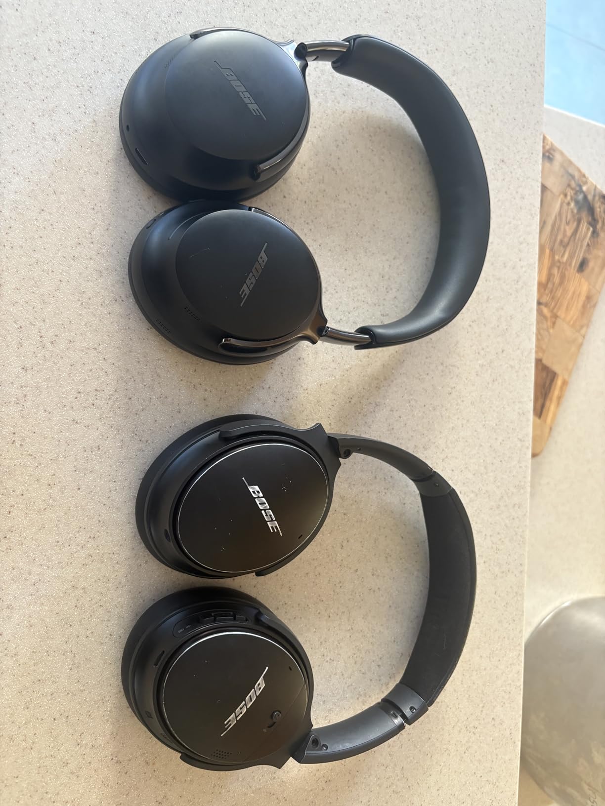 Bose QuietComfort Ultra Bluetooth Headphones (2nd Gen), Wireless Headphones with Spatial Audio, Over Ear Noise Cancelling with Mic, Up to 30 Hours of Play time, Driftwood Sand - Limited Edition customer photo 1