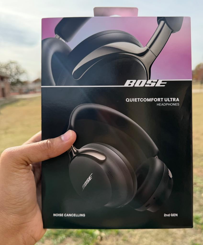 Bose QuietComfort Ultra Bluetooth Headphones (2nd Gen), Wireless Headphones with Spatial Audio, Over Ear Noise Cancelling with Mic, Up to 30 Hours of Play time, Driftwood Sand - Limited Edition customer photo 2