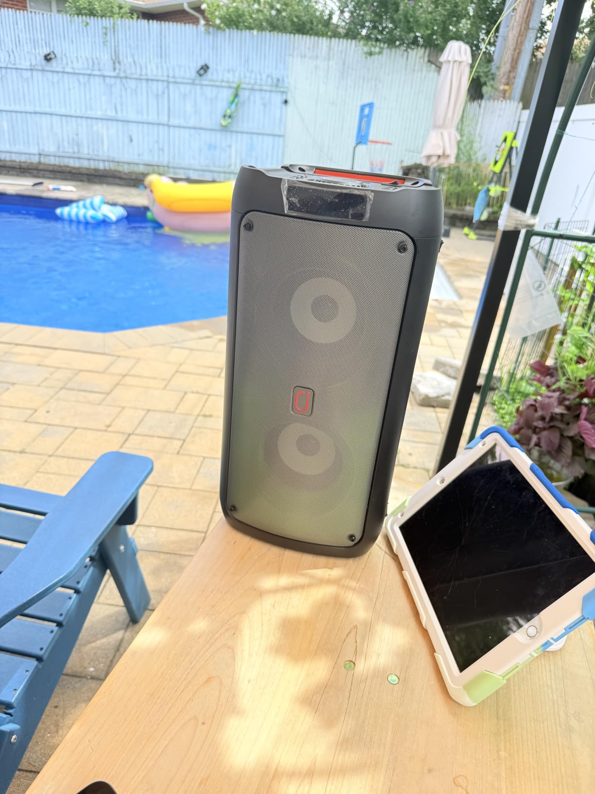 HWWR Karaoke Machine for Adults, Big Party Speaker with 500W Peak Power, Wireless PA System with Dual 8