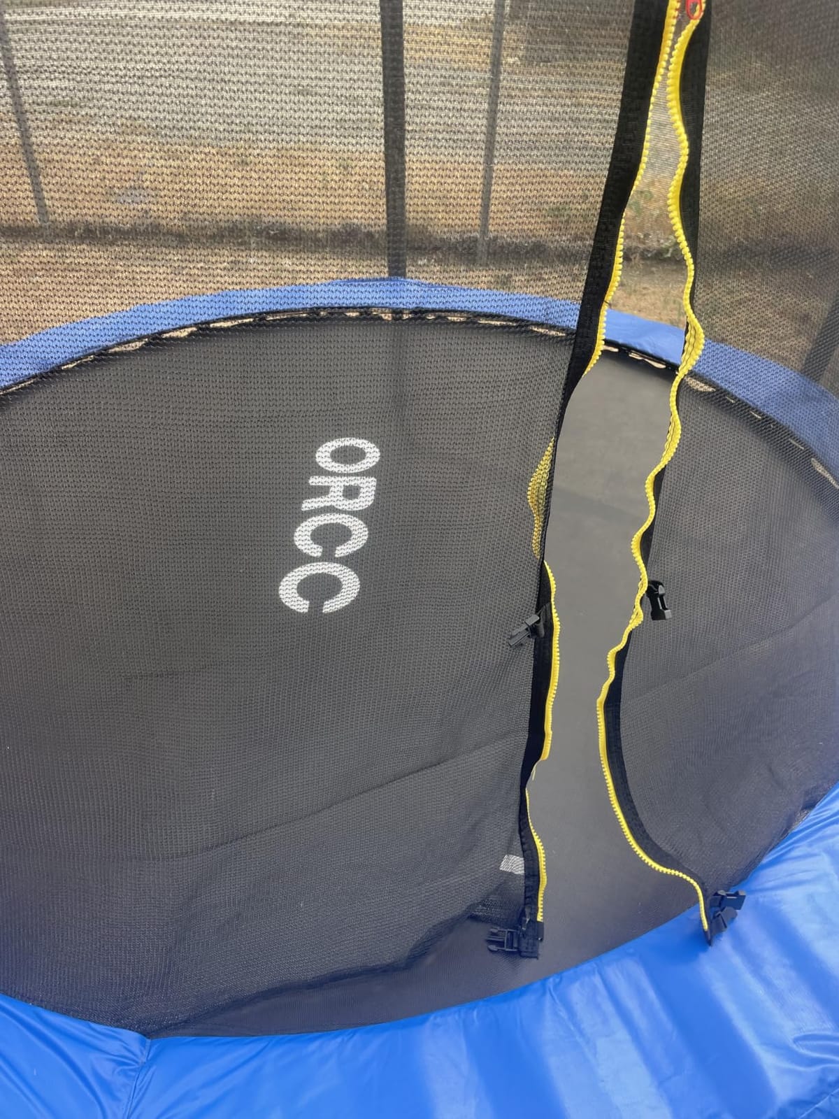 ORCC Kids Trampoline Outdoor 8FT 10FT 12FT 14FT 15FT 16FT with Enclosure, Non-Slip Ladder & Anti-Rust Coated Frame, 1200LBS Weight Capacity Recreational Backyard Large Trampoline for Kids & Adults customer photo 1