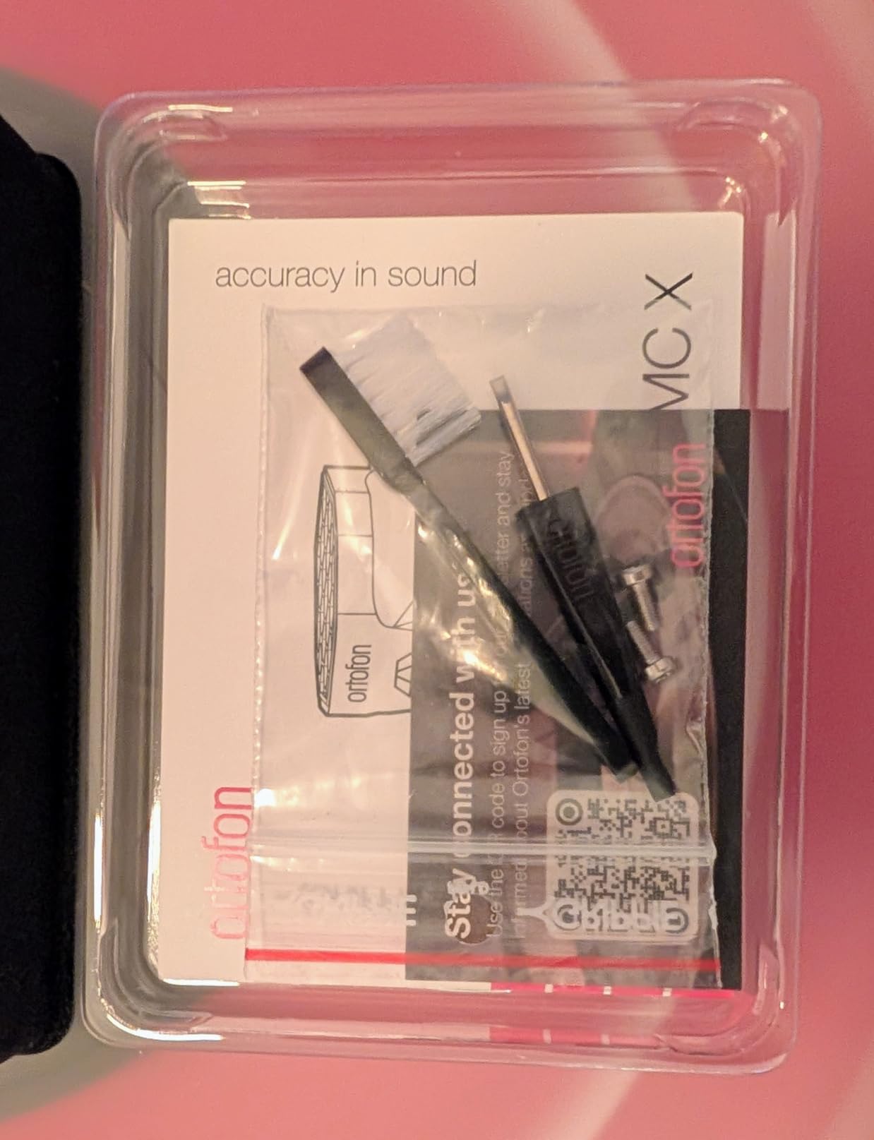 Ortofon MC X30 Moving Coil Phono Cartridge with Nude Fine Line Stylus (Black) customer photo 2