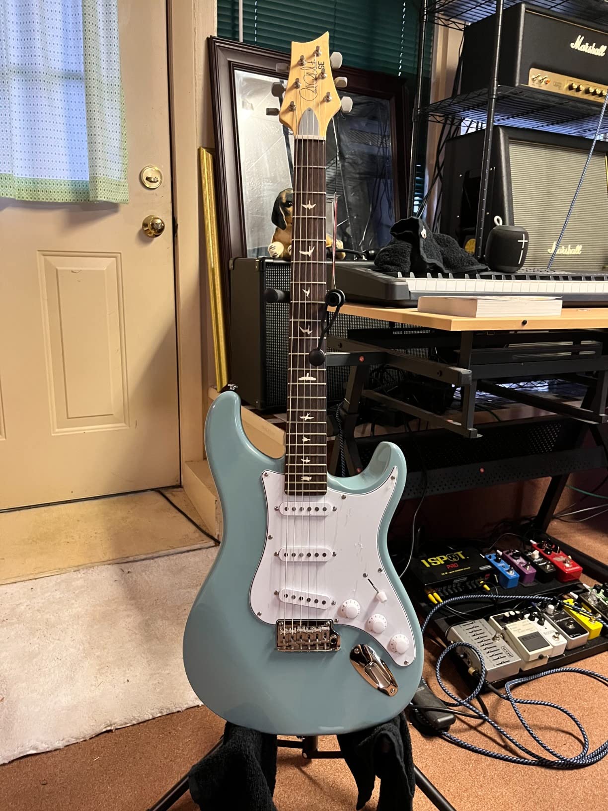 PRS SE Silver Sky Rosewood Board, Traditional Blue customer photo 1