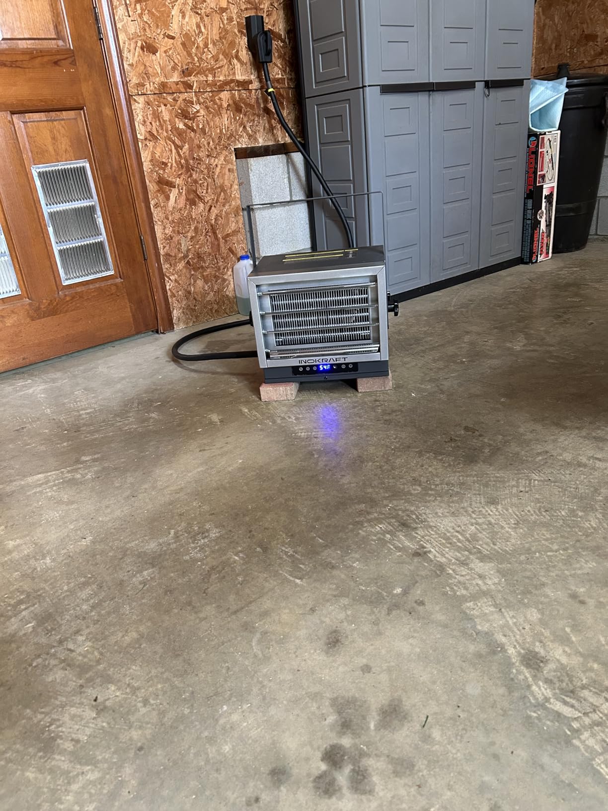 InoKraft 7500W Electric Garage Heater, 240V with NEMA 14-50P Plug customer photo 2