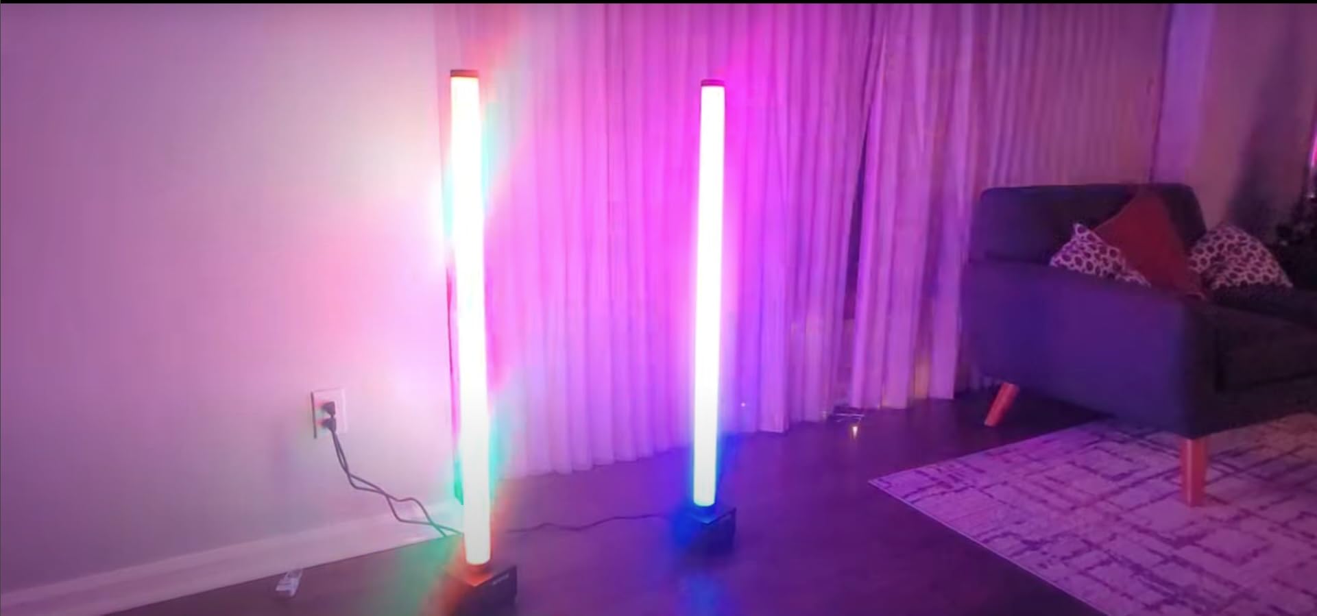 LED Stage Light Bar: 360° Full Coverage Lighting - 60W 120LED RGB Pixel Tube - Remote DMX Control - Great for DJ Party Live Show Band Club Event customer photo 2