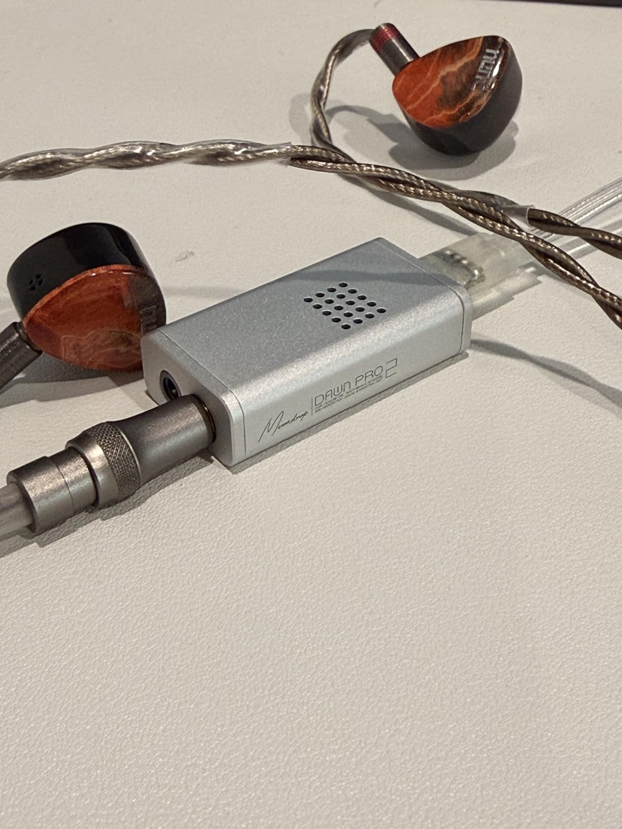 MOONDROP Dawn PRO 2 Decoder Headphone Amplifier 3.5/4.4 Phone Out Dual CS43198 32Bit/384KHz DSD256 Portable USB DAC/AMP customer photo 1