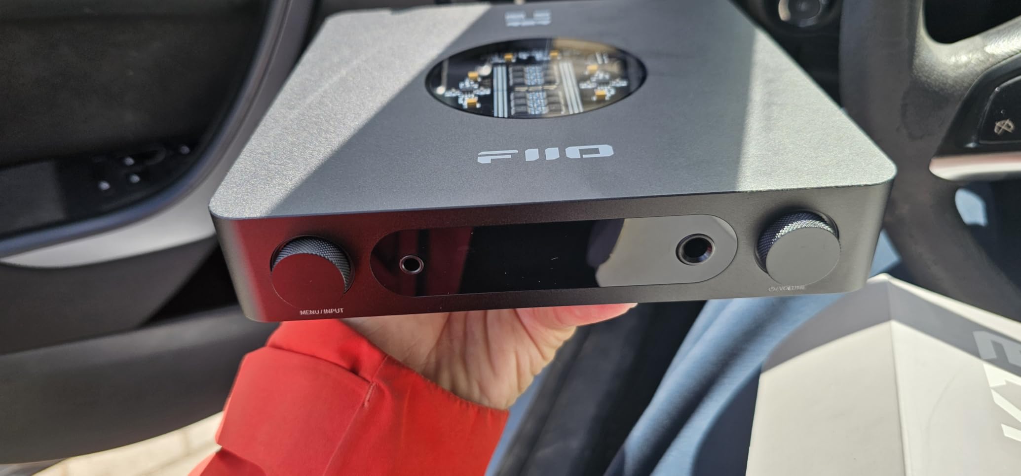 FiiO K13 R2R Desktop DAC & Headphone Amp, High-Fidelity 24Bit R2R DAC, Powerful 2400mW Output, LDAC Bluetooth Streaming, Dual Power Supply, 10-Band PEQ, Balanced XLR & RCA Audio Output (Silver) customer photo 1
