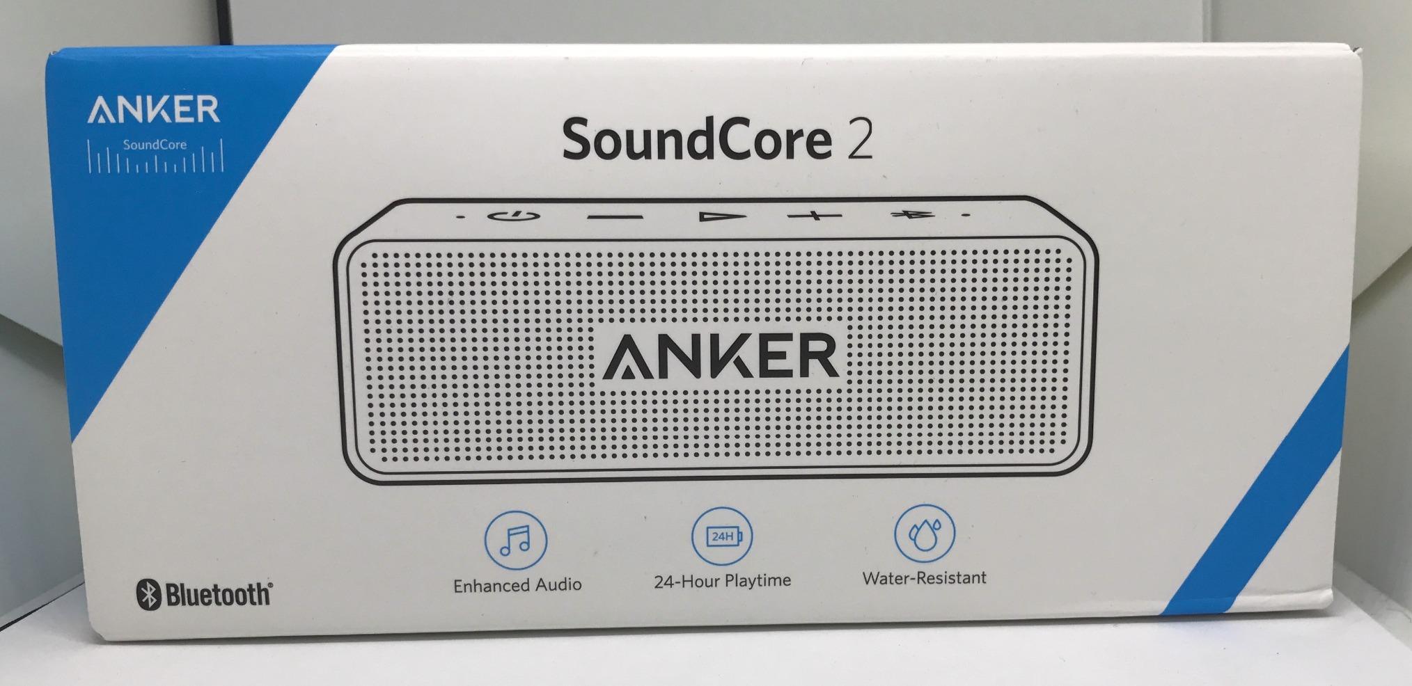 Anker soundcore 2 Portable Bluetooth Speaker, Stereo Sound, IPX7 | BassUp, 24H Playtime, Bluetooth 6, Wireless Speaker for Home, Outdoors, Travel-Mocha Brown customer photo 2