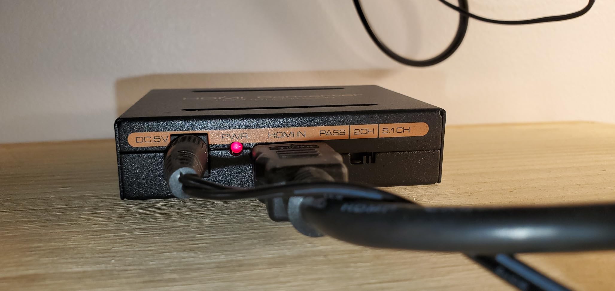 HDMI ARC Audio Extractor DAC Converter 192KHz, Optical SPDIF RCA 3.5mm customer photo 1