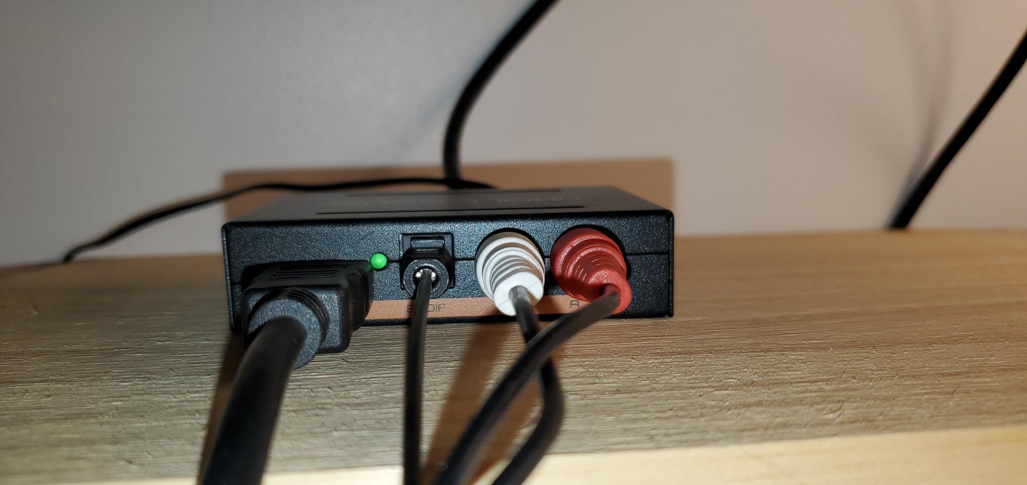 HDMI ARC Audio Extractor DAC Converter 192KHz, Optical SPDIF RCA 3.5mm customer photo 2