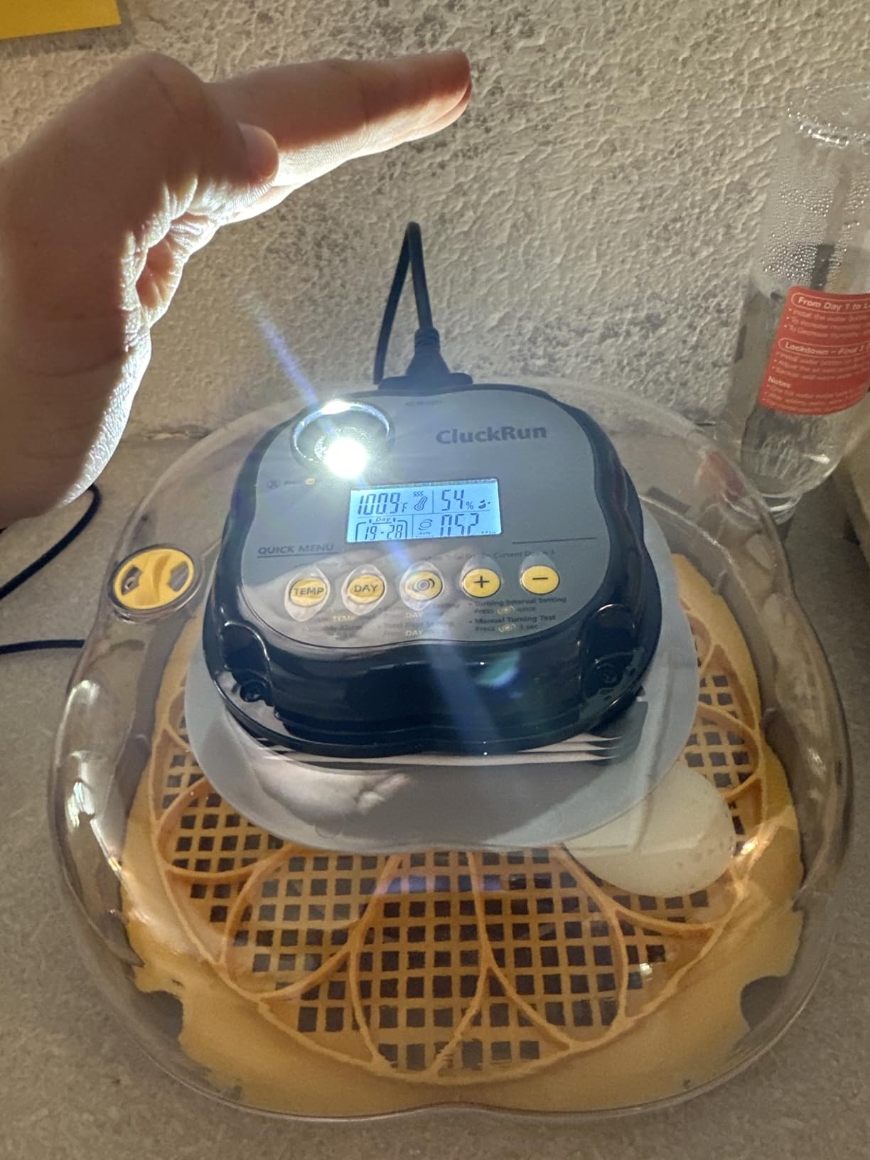 25 Egg Incubators for Hatching Eggs, Auto Turning, Temp & Humidity Control customer photo 2