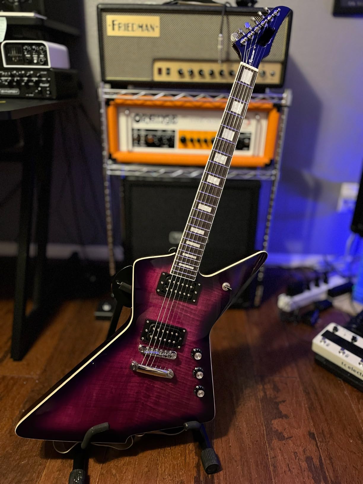 WestCreek Revenge Solid Body Electric Guitar, Heavy Metal Guitar customer photo 2