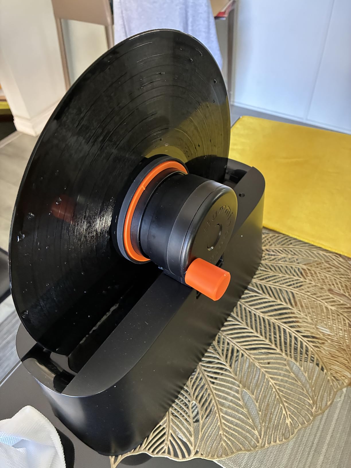 HumminGuru EZ Record Washer - Anti-Static Vinyl Record Cleaner Machine Kit customer photo 1