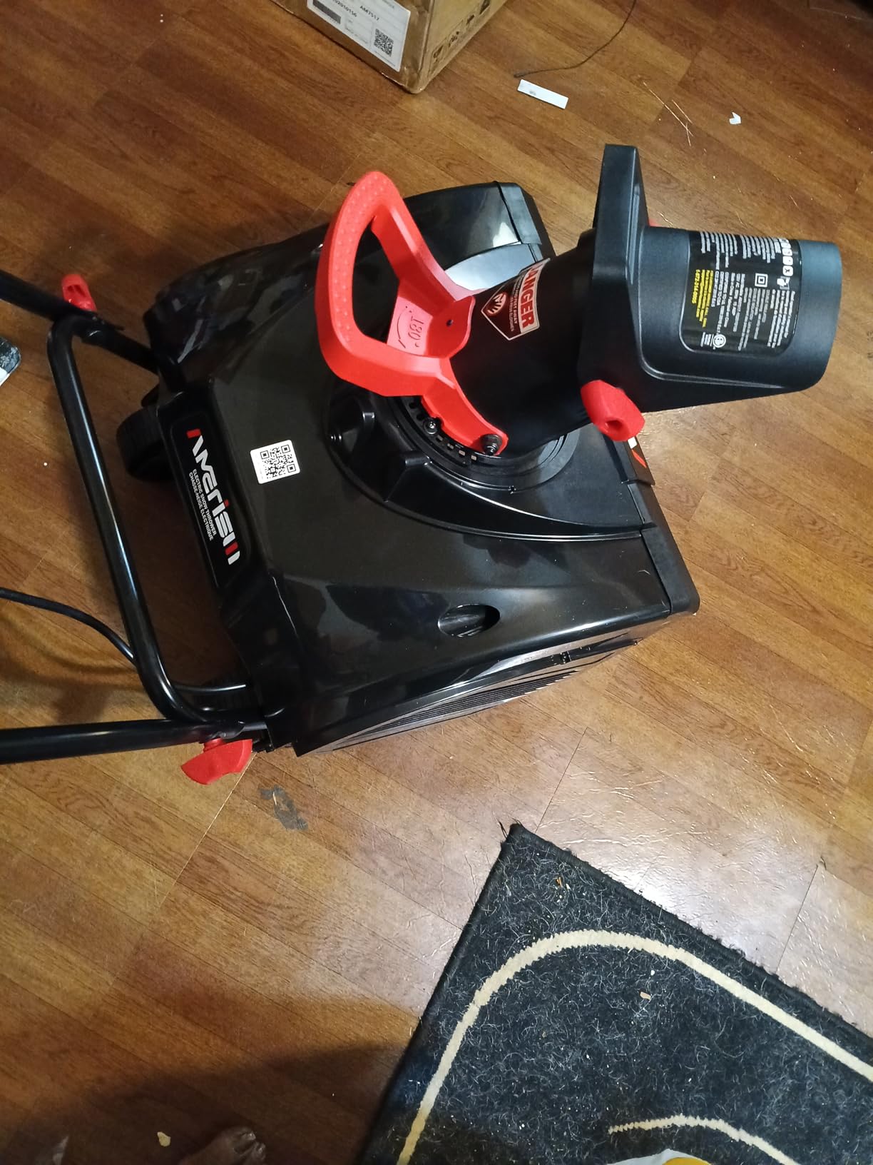 PowerSmart 21 Inch Corded Electric Snow Blower, 15 Amp, with LED Light customer photo 2