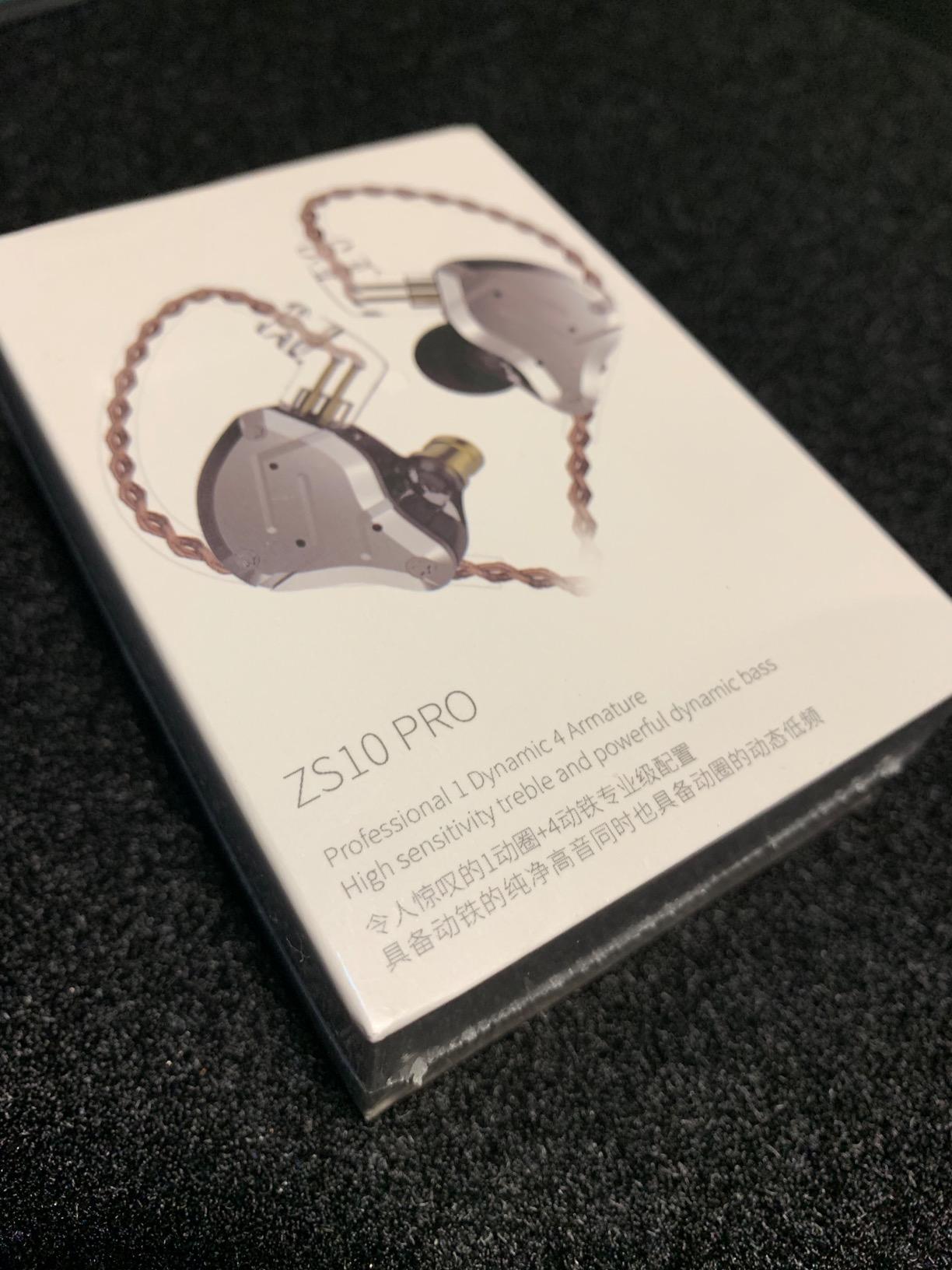 KZ ZS12 PRO 2 in Ear Monitor Headphones, 5BA+1DD 6 Hybrid Driver Gaming Earbuds Wired Earphones, HiFi Clarity Sound Immersive Bass IEMs for Gaming Musician Singer Audiophile (Black without Microphone) customer photo 2