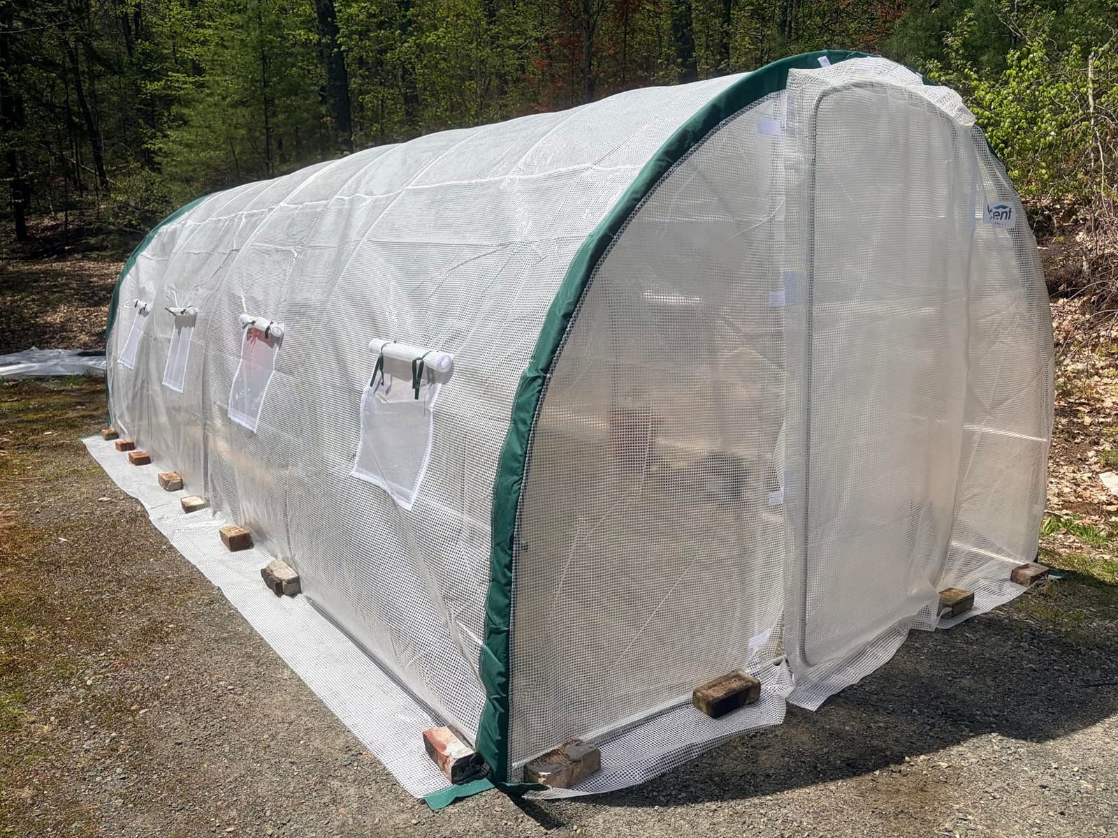 Quictent 20x10x6.6 FT Premium Greenhouse for Outdoors with 2 Door Frames customer photo 1